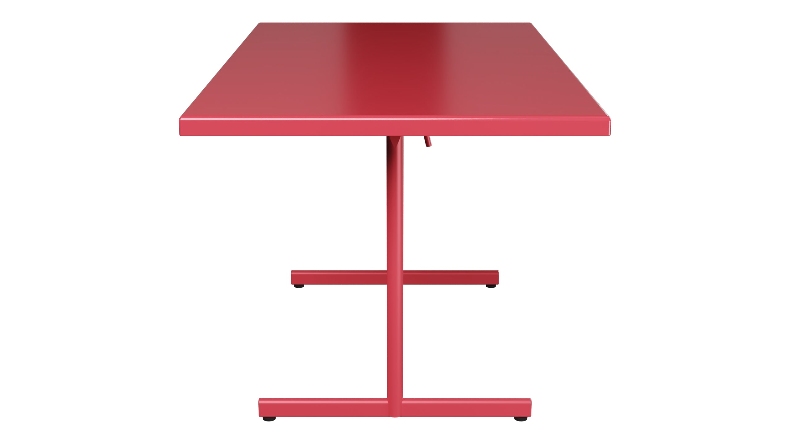Bodensee Glasfaser-Gartentisch 140x80 klappbar in Ahornrot präsentiert im Onlineshop von KAQTU Design AG. Gartentisch ist von Schaffner