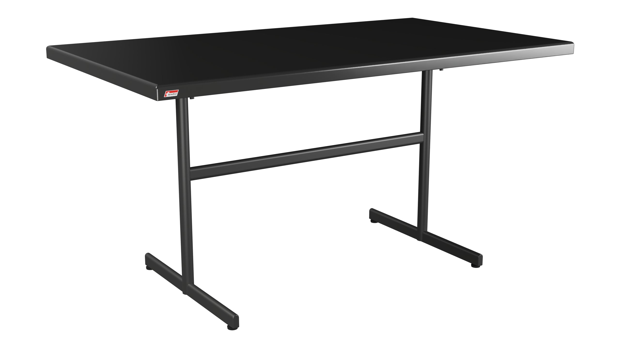 Bodensee Glasfaser-Gartentisch 140x80 klappbar in Anthrazit präsentiert im Onlineshop von KAQTU Design AG. Gartentisch ist von Schaffner