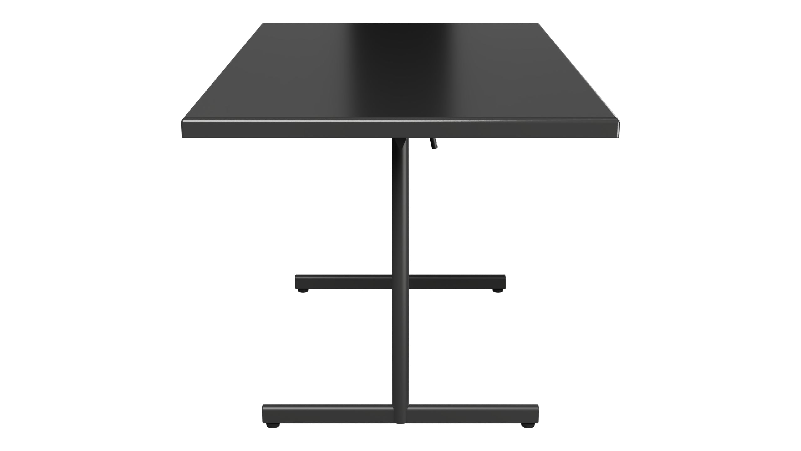 Bodensee Glasfaser-Gartentisch 140x80 klappbar in Anthrazit präsentiert im Onlineshop von KAQTU Design AG. Gartentisch ist von Schaffner