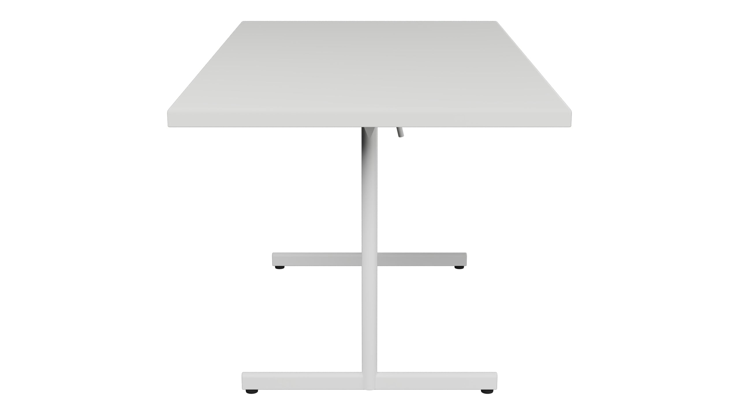 Bodensee Glasfaser-Gartentisch 140x80 klappbar in Alusilber präsentiert im Onlineshop von KAQTU Design AG. Gartentisch ist von Schaffner