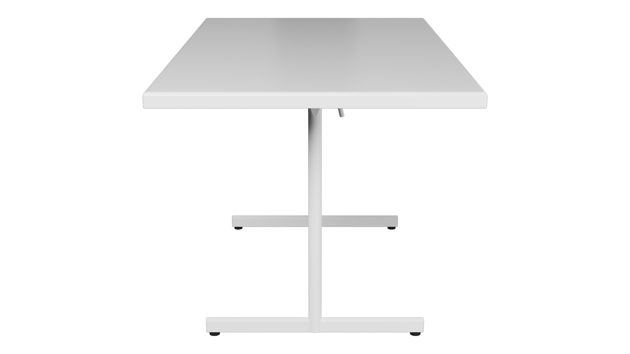 Bodensee Glasfaser-Gartentisch 140x80 klappbar in Weiss präsentiert im Onlineshop von KAQTU Design AG. Gartentisch ist von Schaffner
