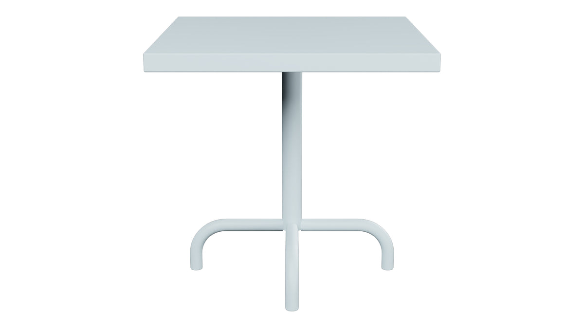 Säntis Metall-Beistelltisch Outdoor 50x50 / 50 in Pastellblau präsentiert im Onlineshop von KAQTU Design AG. Beistelltisch Outdoor ist von Schaffner