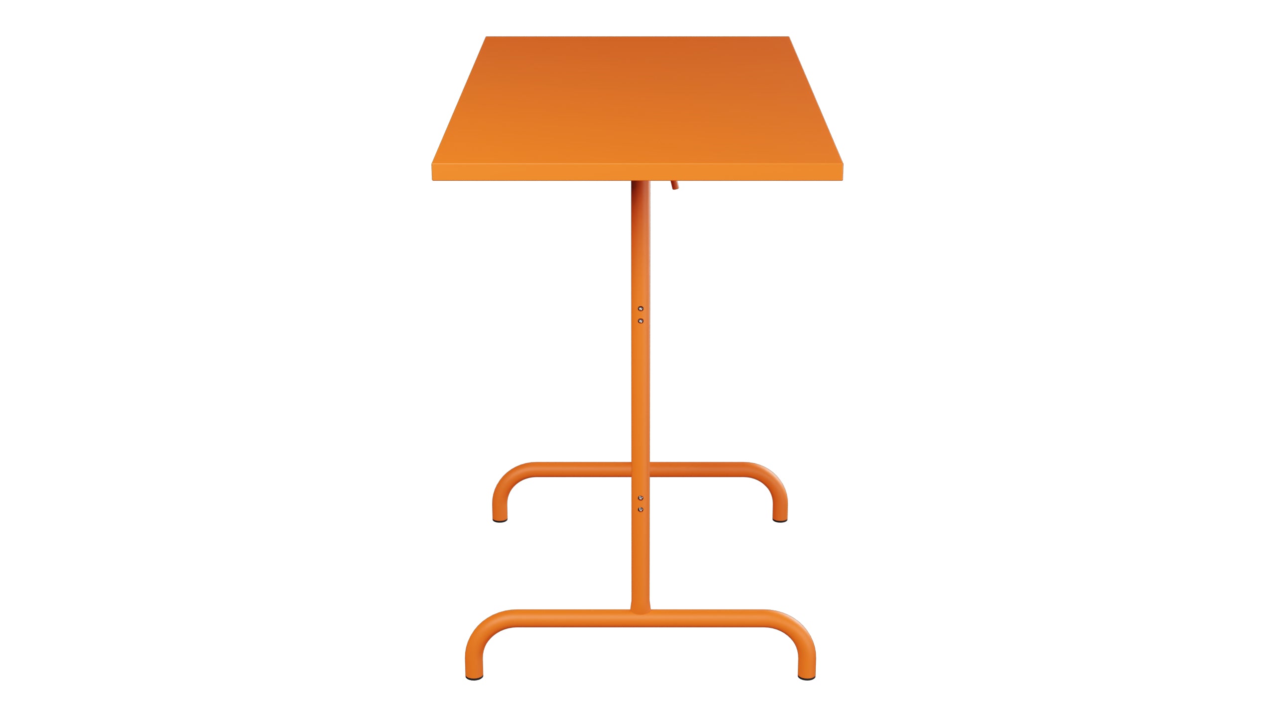 Säntis Metall-Stehtisch Outdoor 130x70 /110 klappbar in Orange präsentiert im Onlineshop von KAQTU Design AG. Hochtisch Outdoor ist von Schaffner
