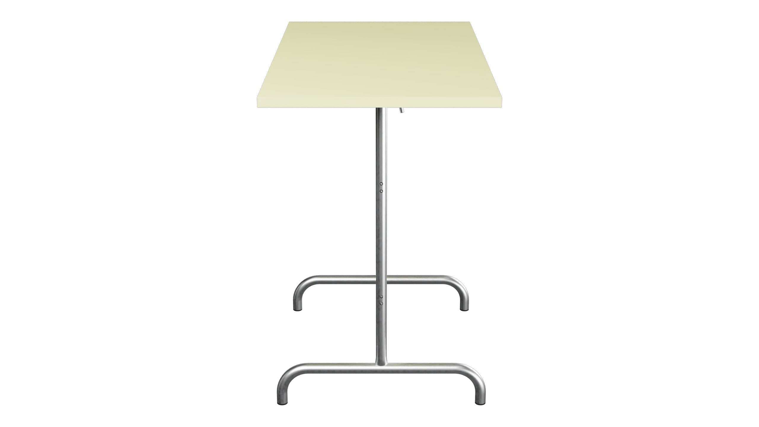 Säntis Metall-Stehtisch Outdoor 130x70 /110 klappbar in Buchsbaumgelb präsentiert im Onlineshop von KAQTU Design AG. Hochtisch Outdoor ist von Schaffner