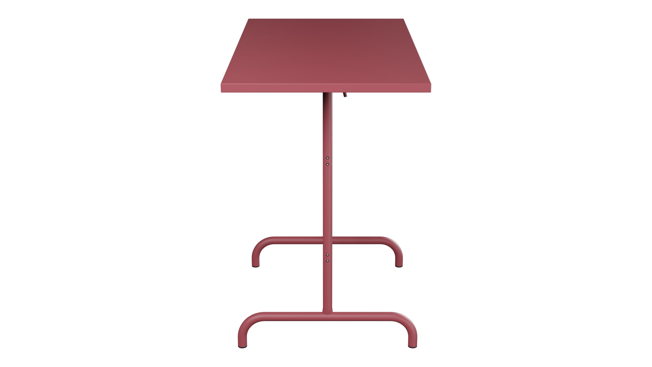 Säntis Metall-Stehtisch Outdoor 130x70 /110 klappbar in Bordeaux präsentiert im Onlineshop von KAQTU Design AG. Hochtisch Outdoor ist von Schaffner