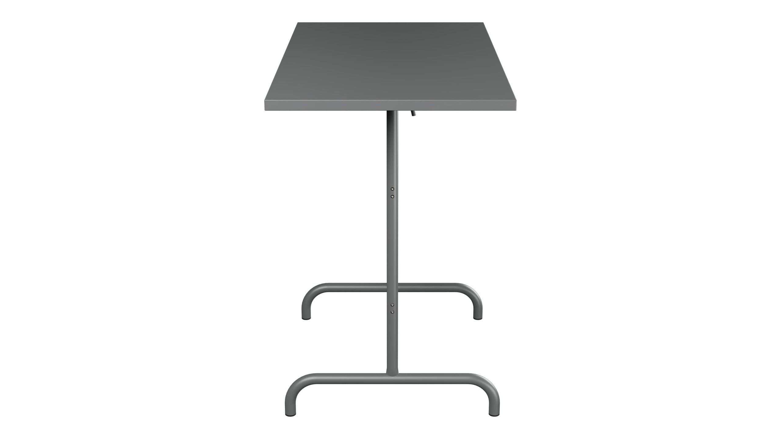 Säntis Metall-Stehtisch Outdoor 130x70 /110 klappbar in Graphit präsentiert im Onlineshop von KAQTU Design AG. Hochtisch Outdoor ist von Schaffner