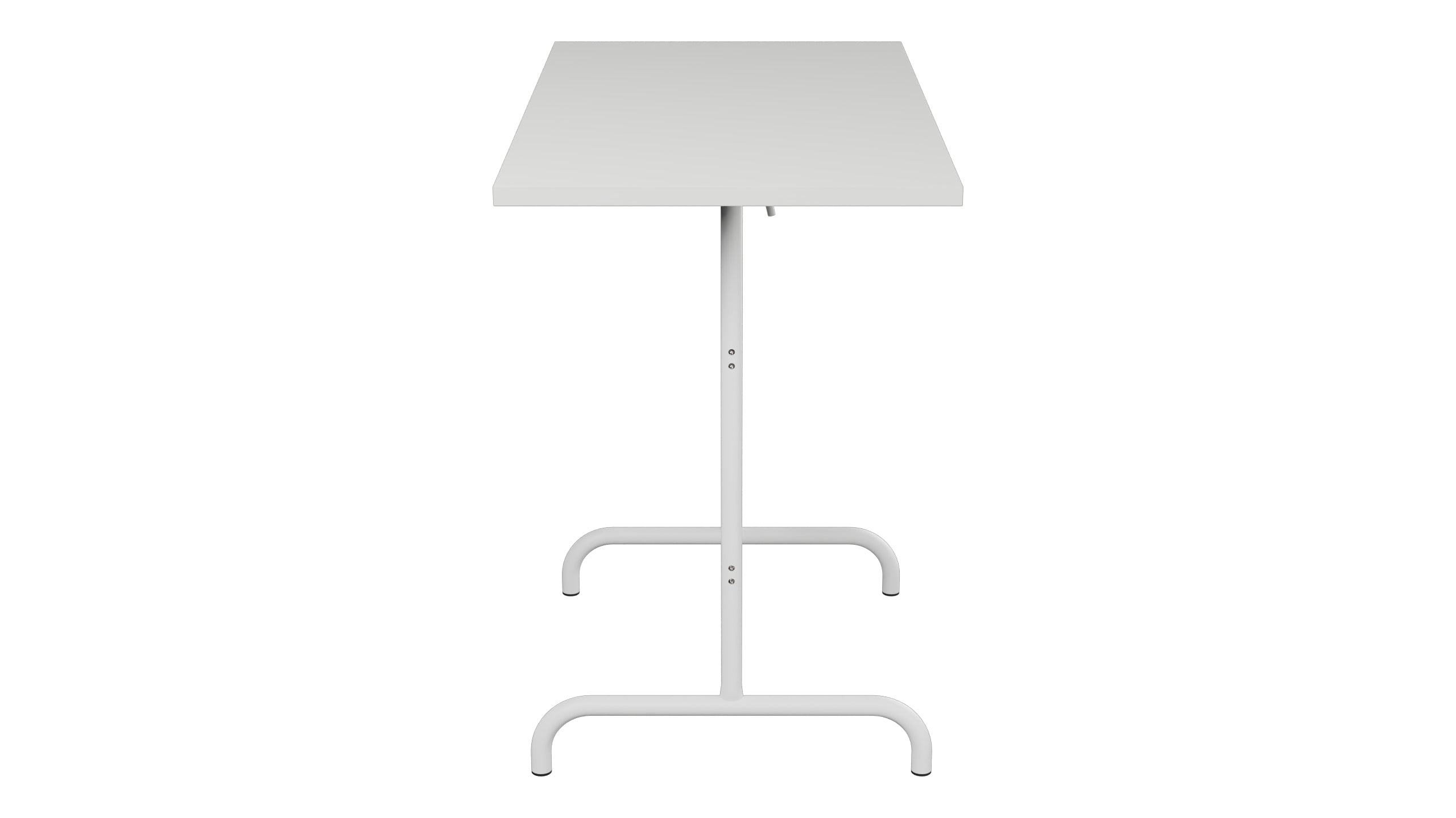 Säntis Metall-Stehtisch Outdoor 130x70 /110 klappbar in Alusilber präsentiert im Onlineshop von KAQTU Design AG. Hochtisch Outdoor ist von Schaffner
