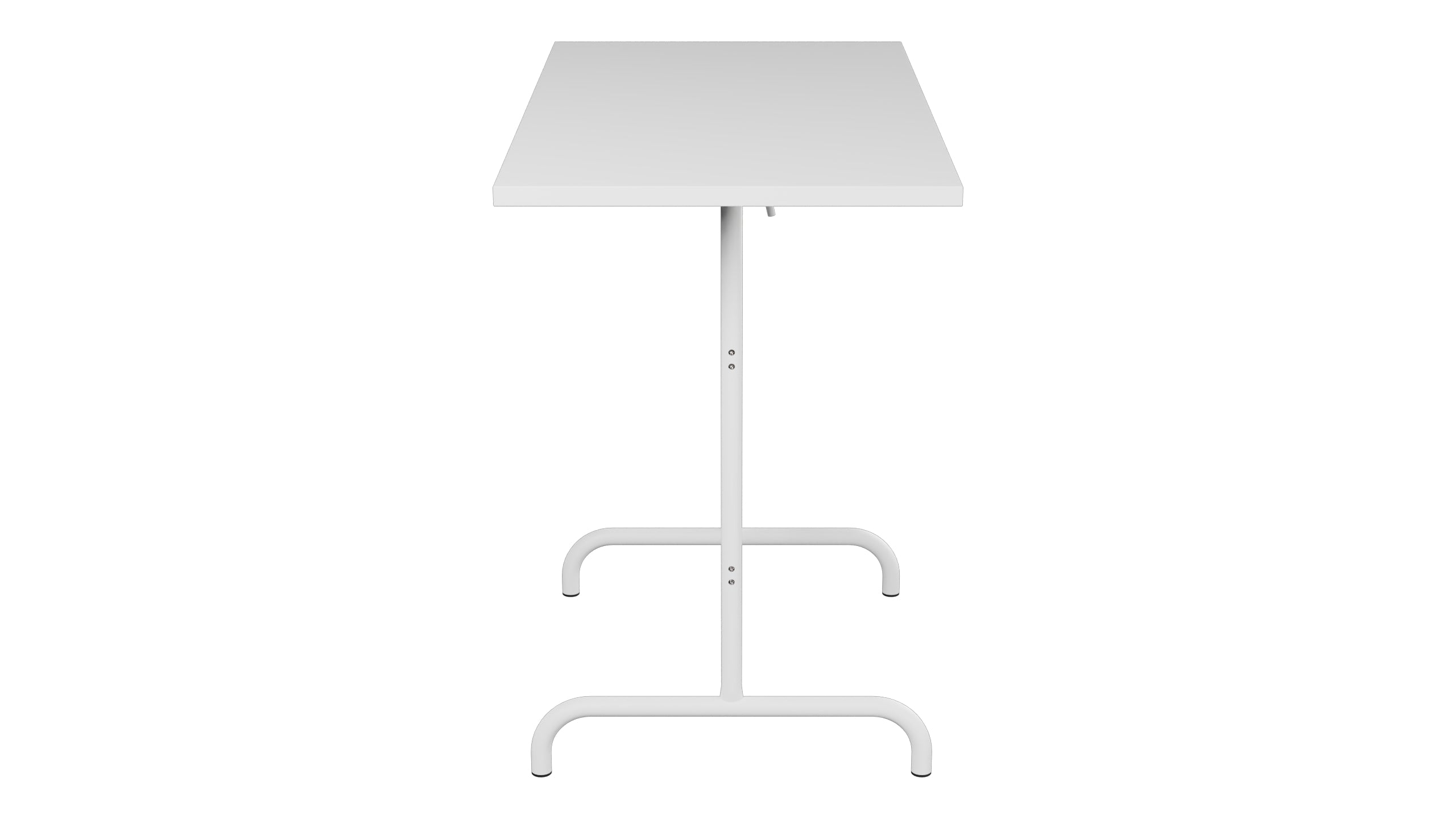 Säntis Metall-Stehtisch Outdoor 130x70 /110 klappbar in Weiss präsentiert im Onlineshop von KAQTU Design AG. Hochtisch Outdoor ist von Schaffner