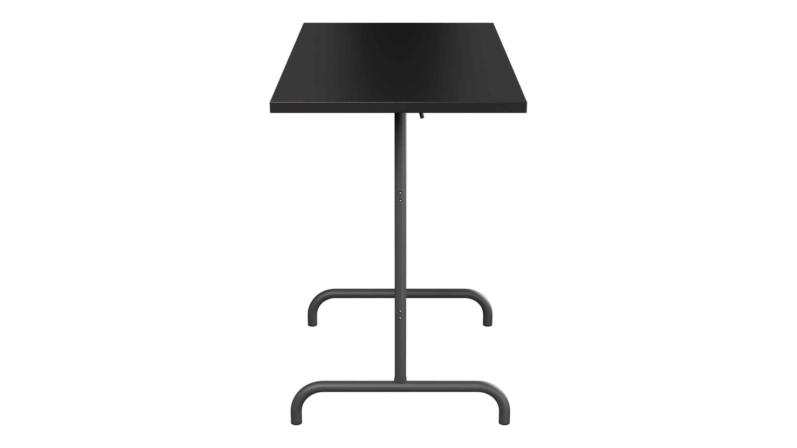 Säntis Metall-Stehtisch Outdoor 130x70 /110 klappbar in Schwarz präsentiert im Onlineshop von KAQTU Design AG. Hochtisch Outdoor ist von Schaffner