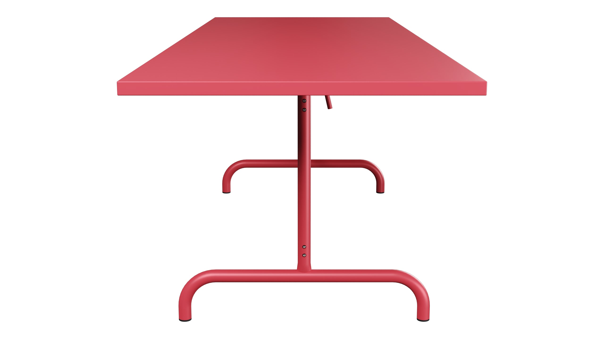 Säntis Metall-Gartentisch 240x80 klappbar in Ahornrot präsentiert im Onlineshop von KAQTU Design AG. Gartentisch ist von Schaffner