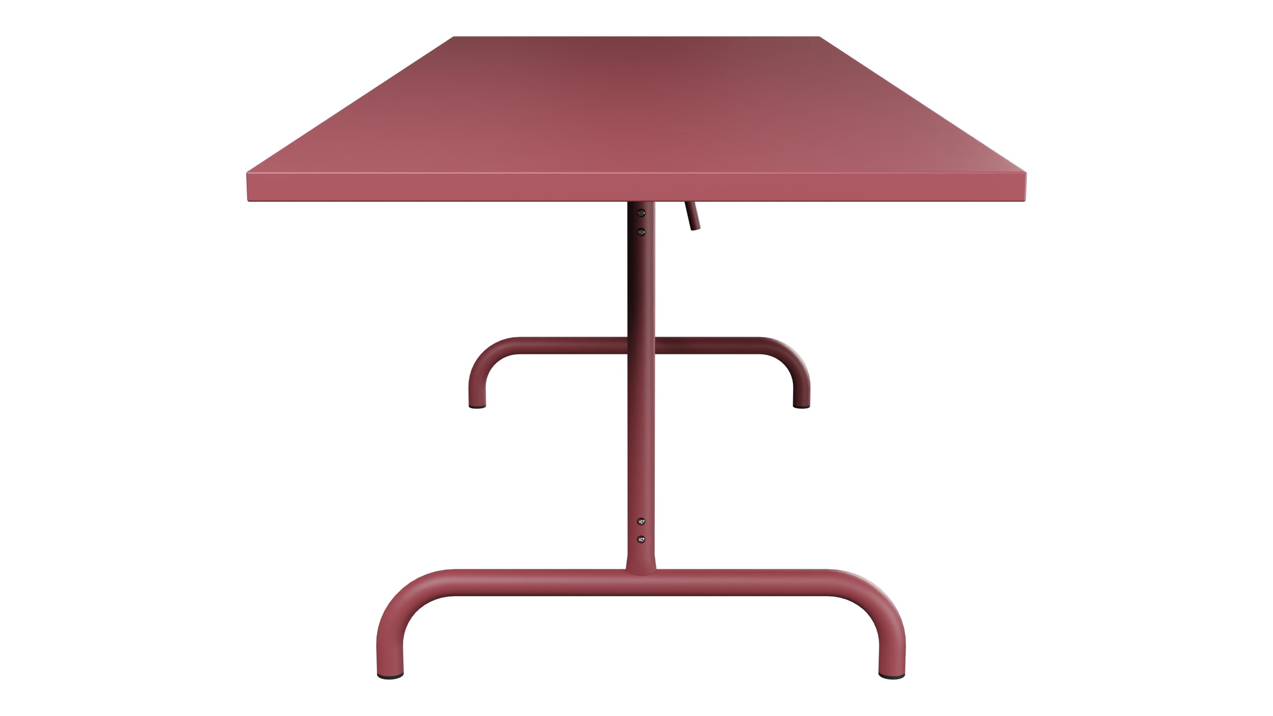 Säntis Metall-Gartentisch 240x80 klappbar in Bordeaux präsentiert im Onlineshop von KAQTU Design AG. Gartentisch ist von Schaffner