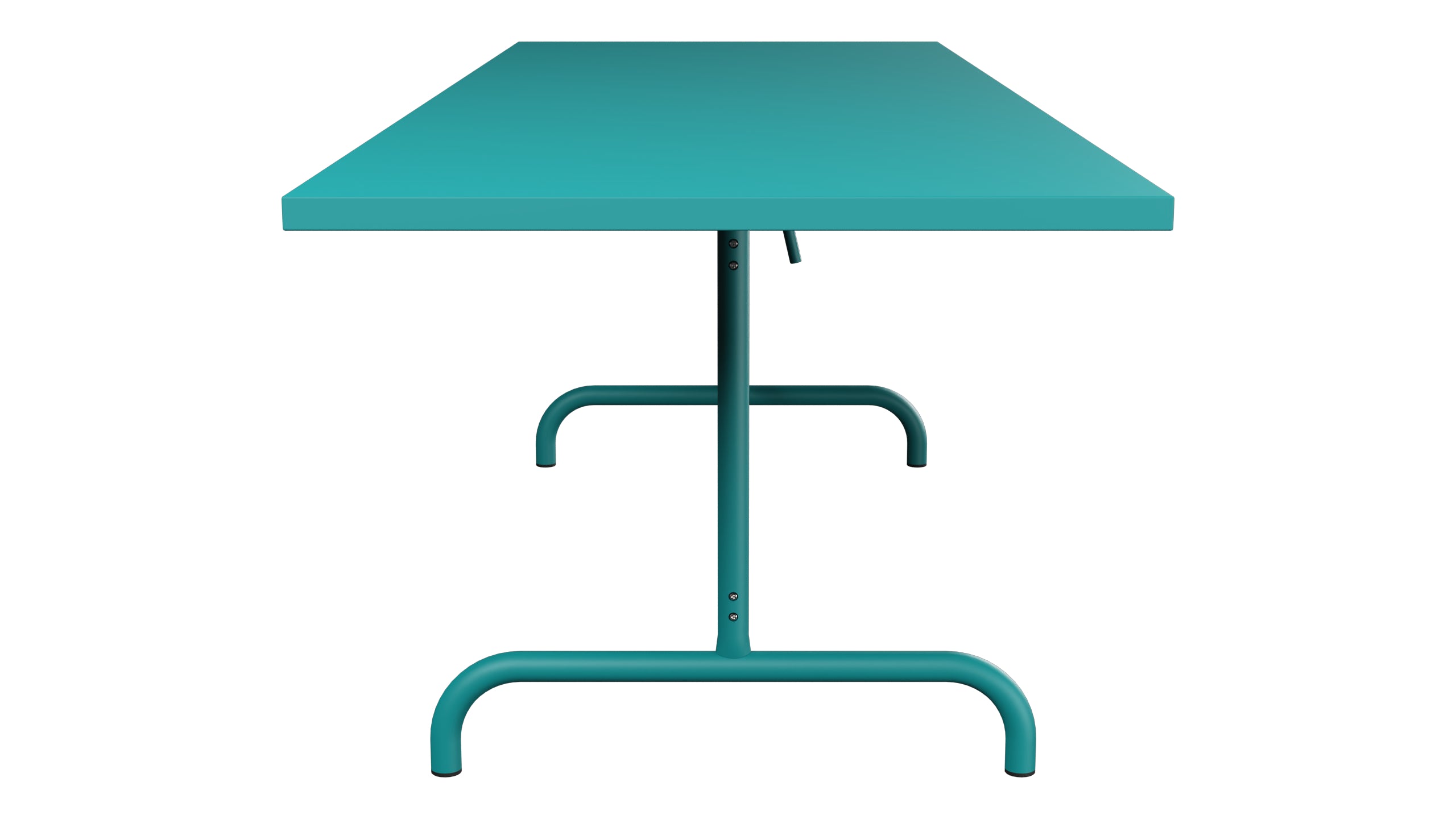 Säntis Metall-Gartentisch 240x80 klappbar in Kaliblau präsentiert im Onlineshop von KAQTU Design AG. Gartentisch ist von Schaffner