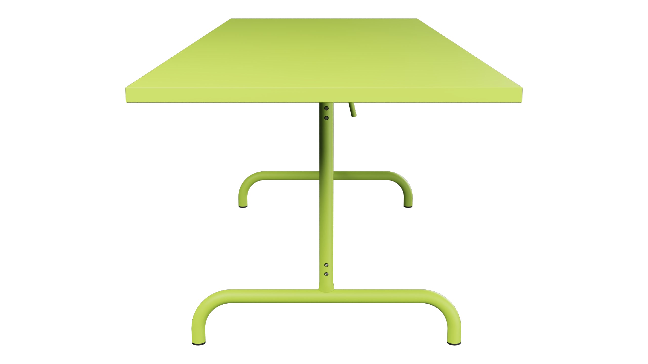 Säntis Metall-Gartentisch 240x80 klappbar in Hellgrün präsentiert im Onlineshop von KAQTU Design AG. Gartentisch ist von Schaffner