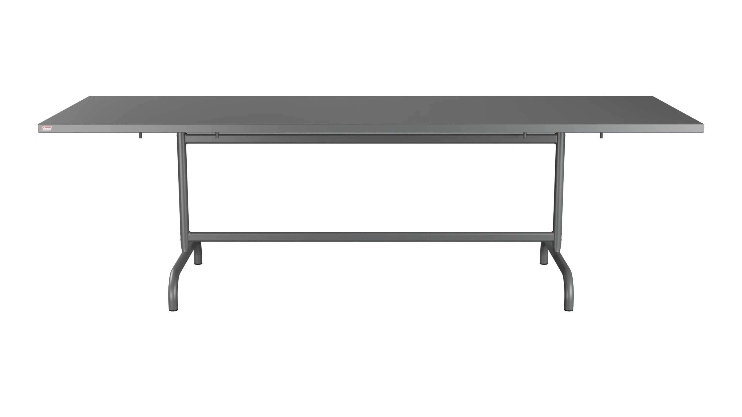 Säntis Metall-Gartentisch 240x80 klappbar in Graphit präsentiert im Onlineshop von KAQTU Design AG. Gartentisch ist von Schaffner