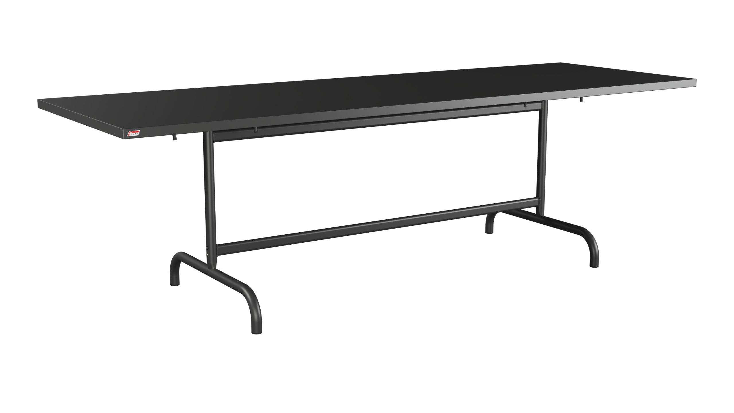 Säntis Metall-Gartentisch 240x80 klappbar in Anthrazit präsentiert im Onlineshop von KAQTU Design AG. Gartentisch ist von Schaffner