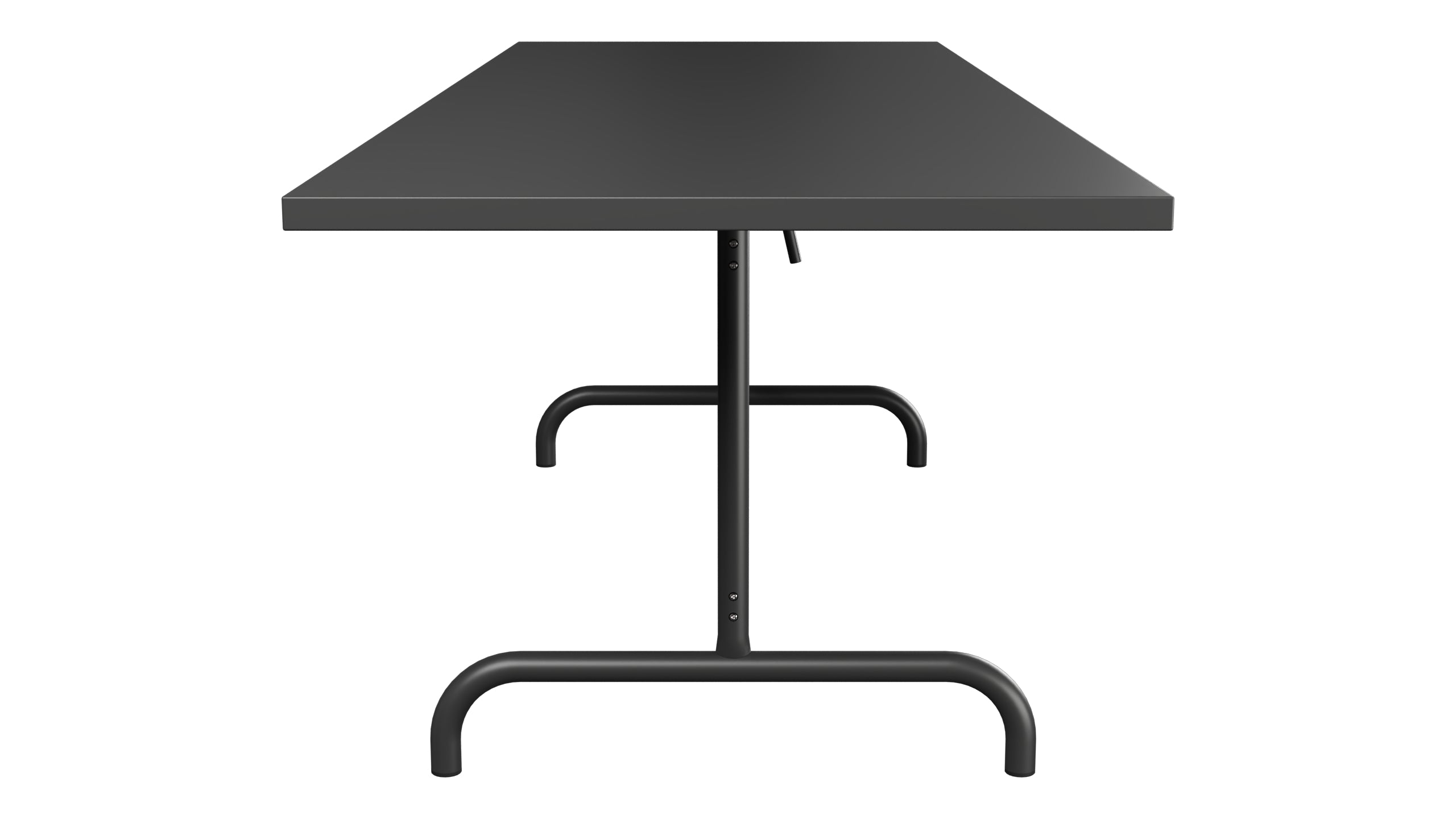 Säntis Metall-Gartentisch 240x80 klappbar in Anthrazit präsentiert im Onlineshop von KAQTU Design AG. Gartentisch ist von Schaffner