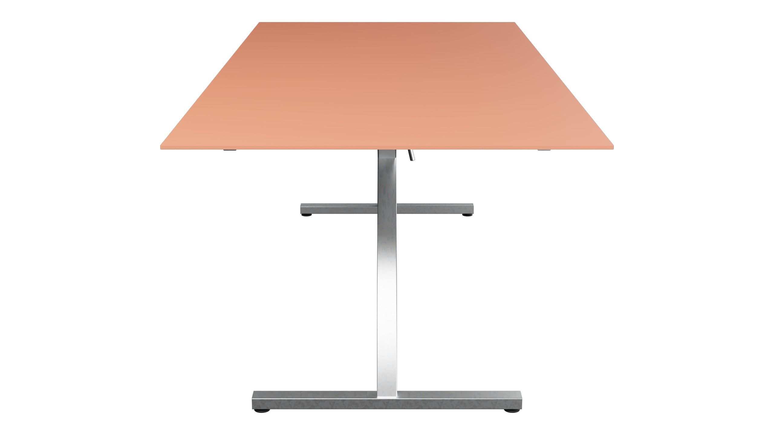 Bernardino Gartentisch aus Glasfaser 220x100 klappbar in Pastellterracotta präsentiert im Onlineshop von KAQTU Design AG. Gartentisch ist von Schaffner