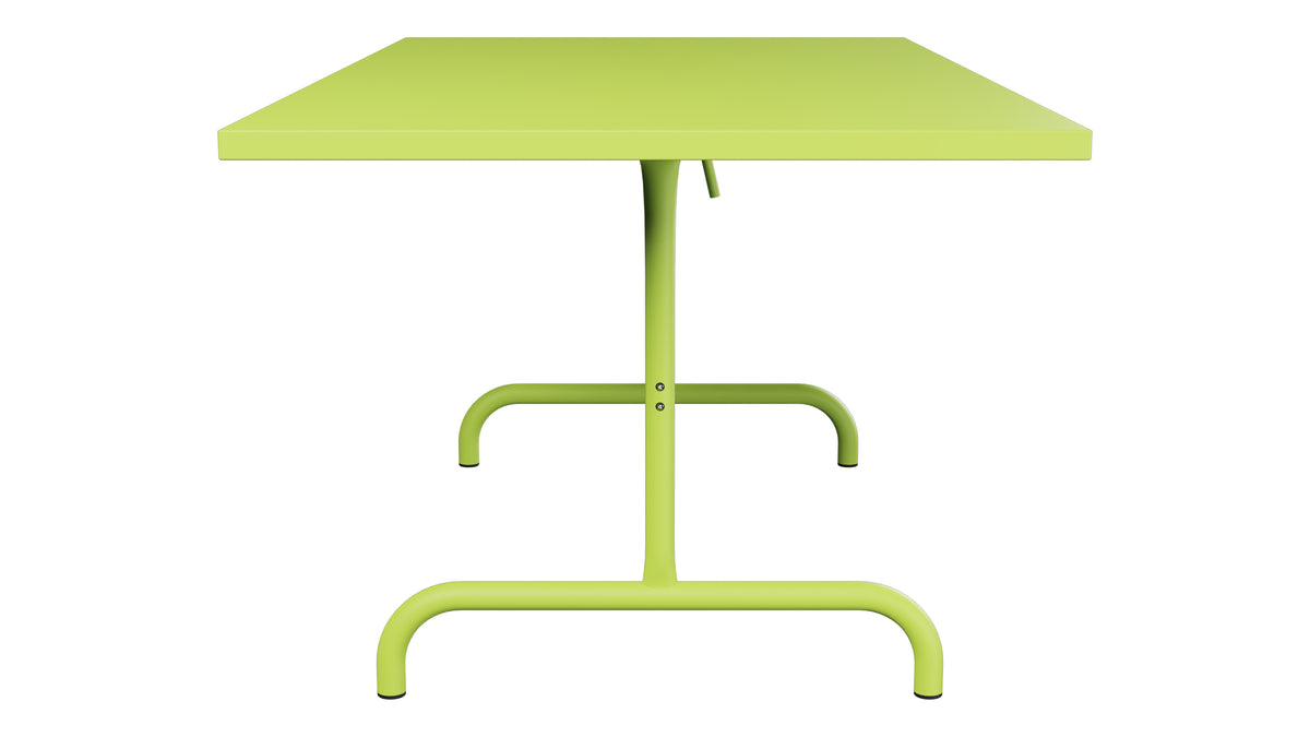 Säntis Metall-Gartentisch 165x90 klappbar in Hellgrün präsentiert im Onlineshop von KAQTU Design AG. Gartentisch ist von Schaffner