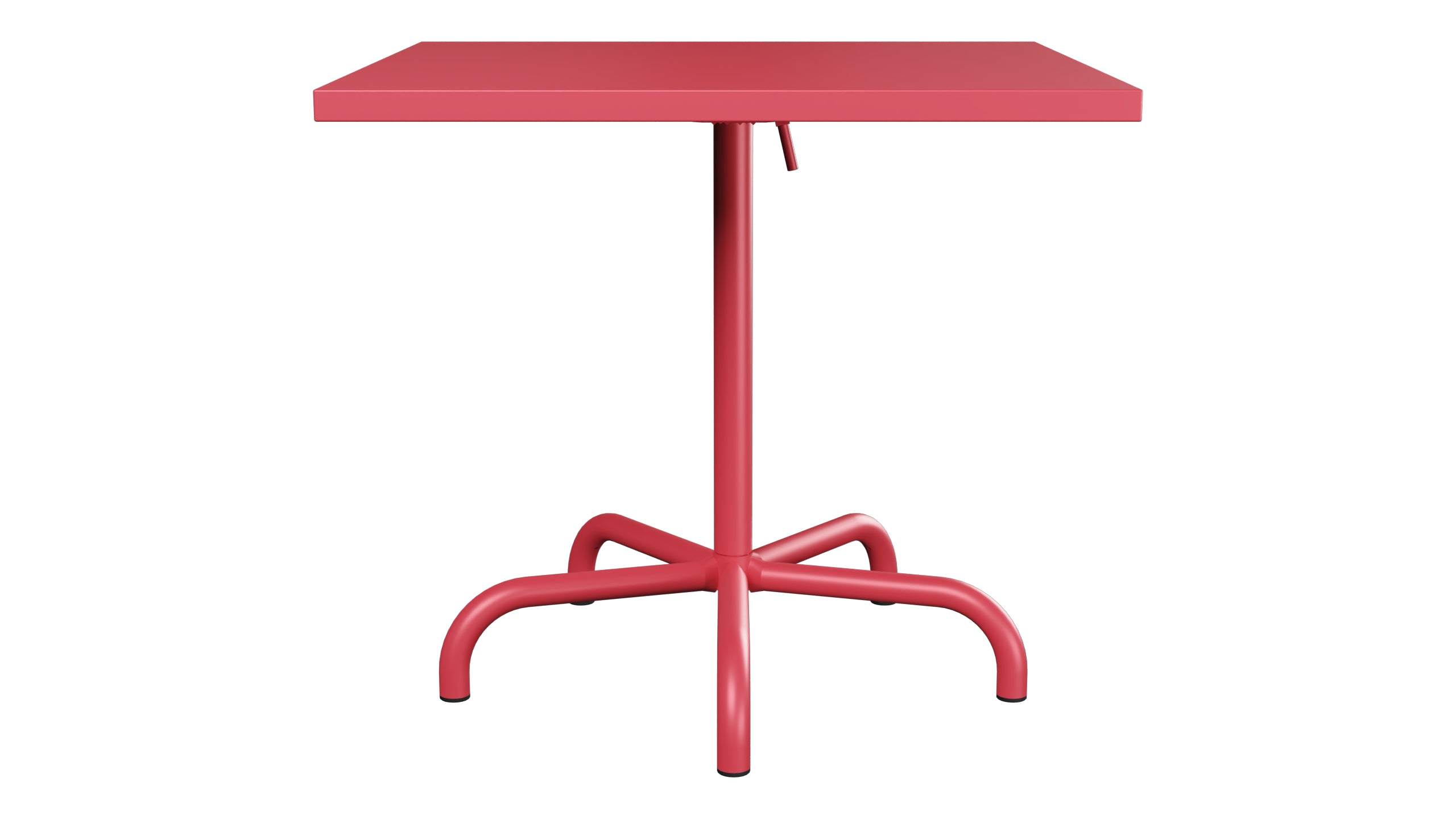 Säntis Metall-Gartentisch 80x80 klappbar in Ahornrot präsentiert im Onlineshop von KAQTU Design AG. Gartentisch ist von Schaffner