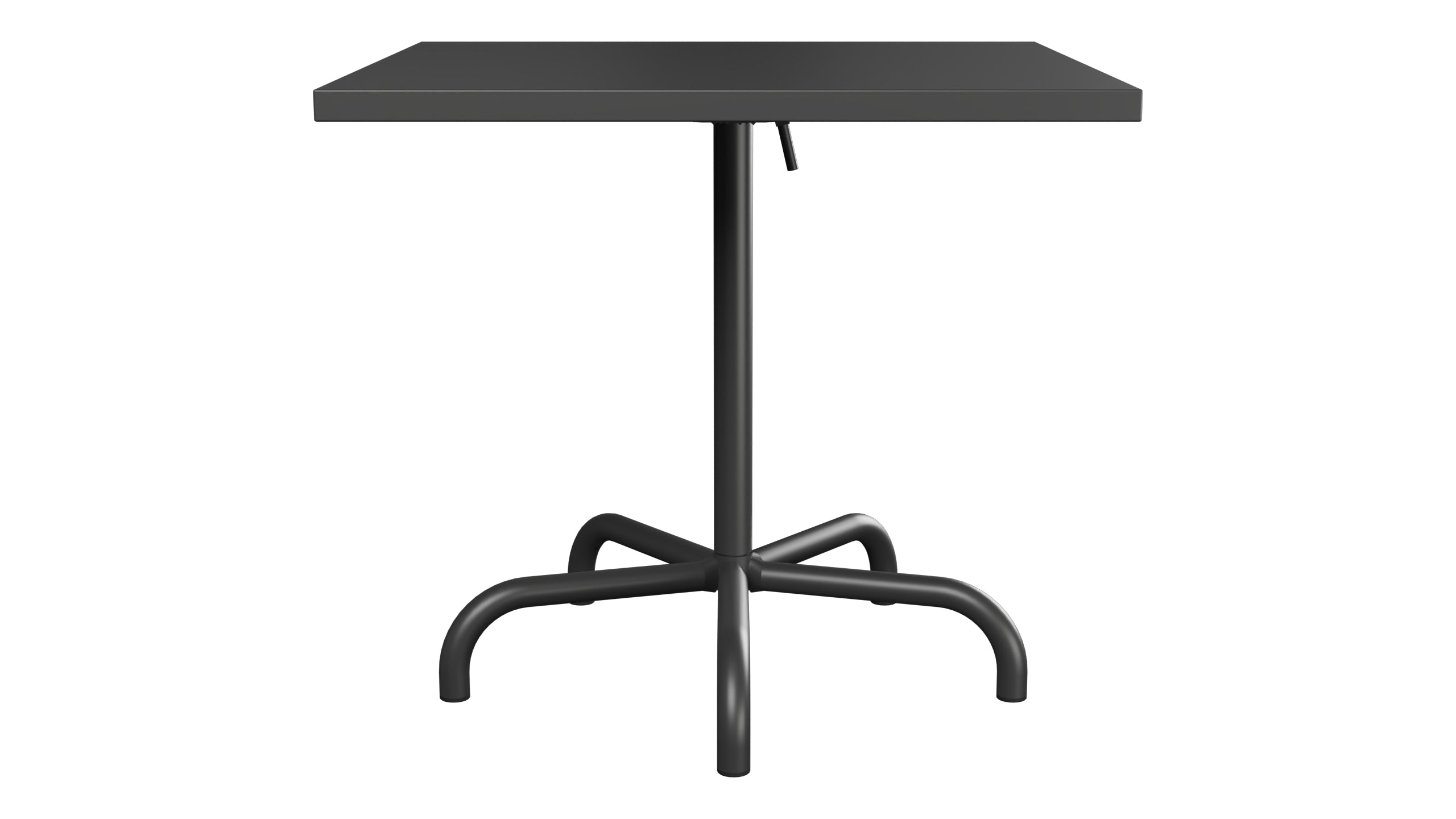 Säntis Metall-Gartentisch 80x80 klappbar in Anthrazit präsentiert im Onlineshop von KAQTU Design AG. Gartentisch ist von Schaffner
