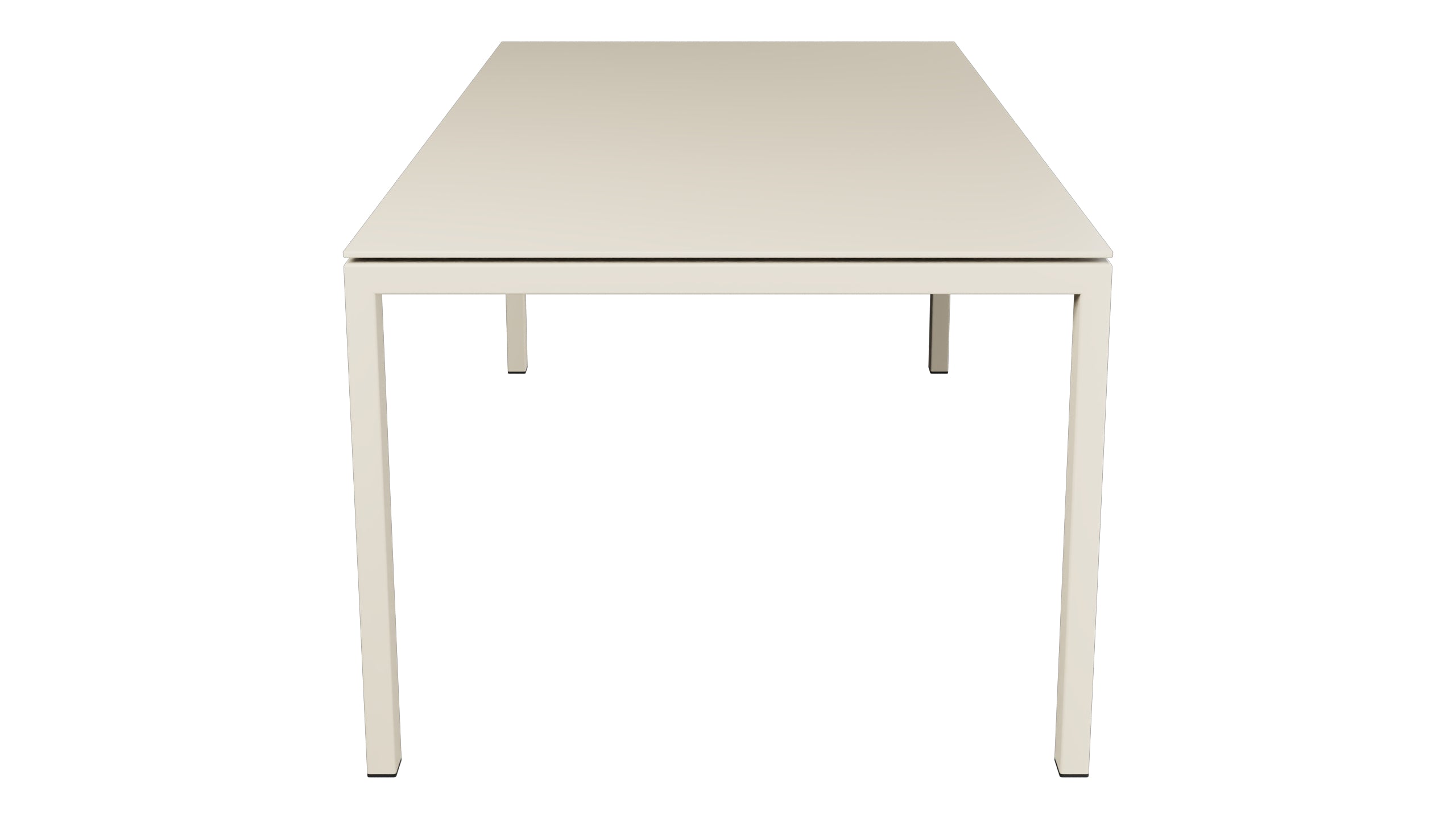 Luzern Glasfaser-Gartentisch 220x100 in Pastellsand präsentiert im Onlineshop von KAQTU Design AG. Gartentisch ist von Schaffner