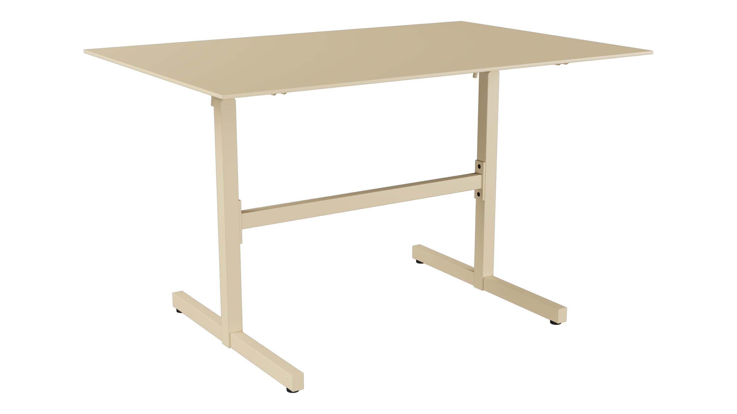 Luzern Glasfaser-Gartentisch Decor 120x80 klappbar in Pastellbraun präsentiert im Onlineshop von KAQTU Design AG. Gartentisch ist von Schaffner