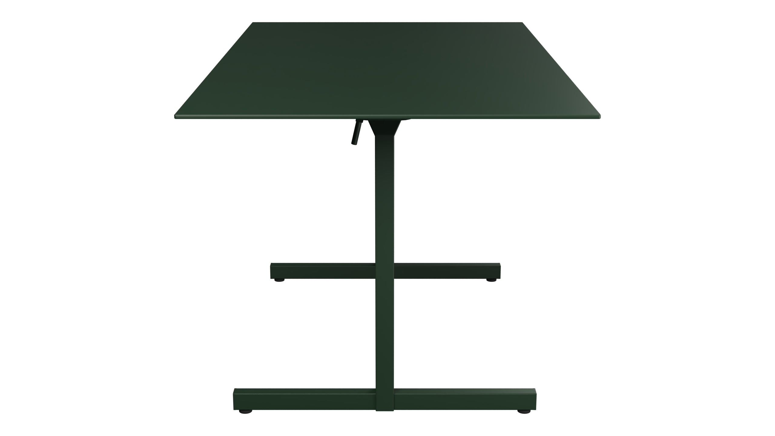 Luzern Glasfaser-Gartentisch  Decor 140x80 klappbar in Tannengrün präsentiert im Onlineshop von KAQTU Design AG. Gartentisch ist von Schaffner