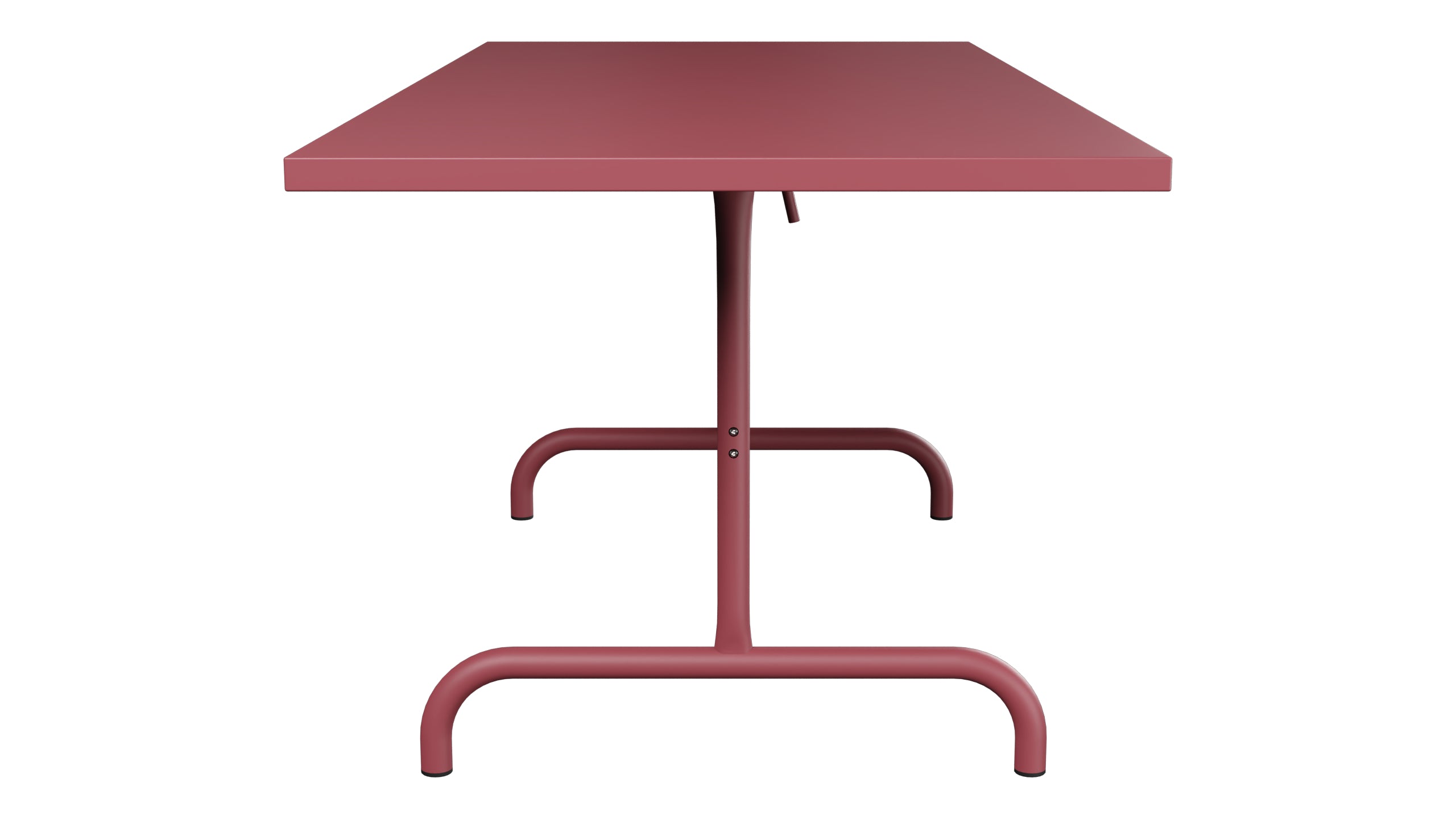 Säntis Metall-Gartentisch 180x80 klappbar in Bordeaux präsentiert im Onlineshop von KAQTU Design AG. Gartentisch ist von Schaffner