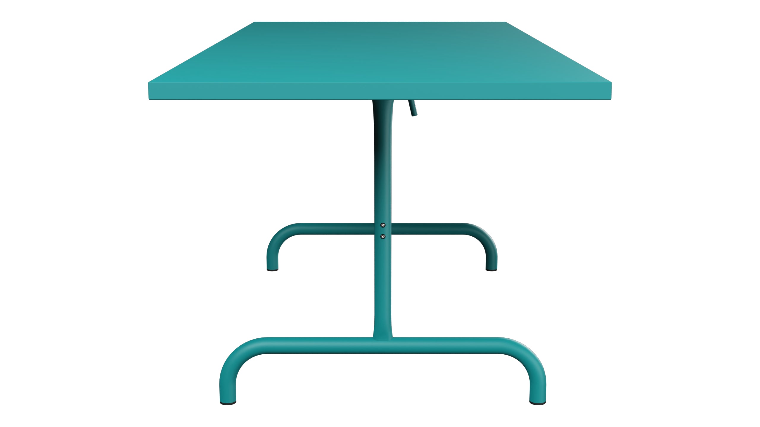 Säntis Metall-Gartentisch 180x80 klappbar in Kaliblau präsentiert im Onlineshop von KAQTU Design AG. Gartentisch ist von Schaffner