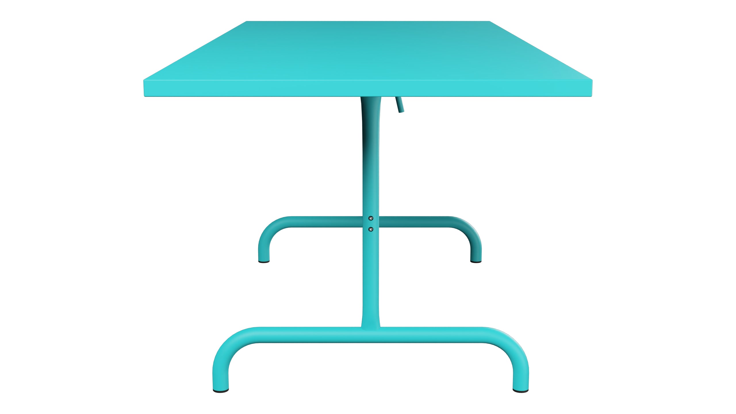 Säntis Metall-Gartentisch 180x80 klappbar in Türkis präsentiert im Onlineshop von KAQTU Design AG. Gartentisch ist von Schaffner