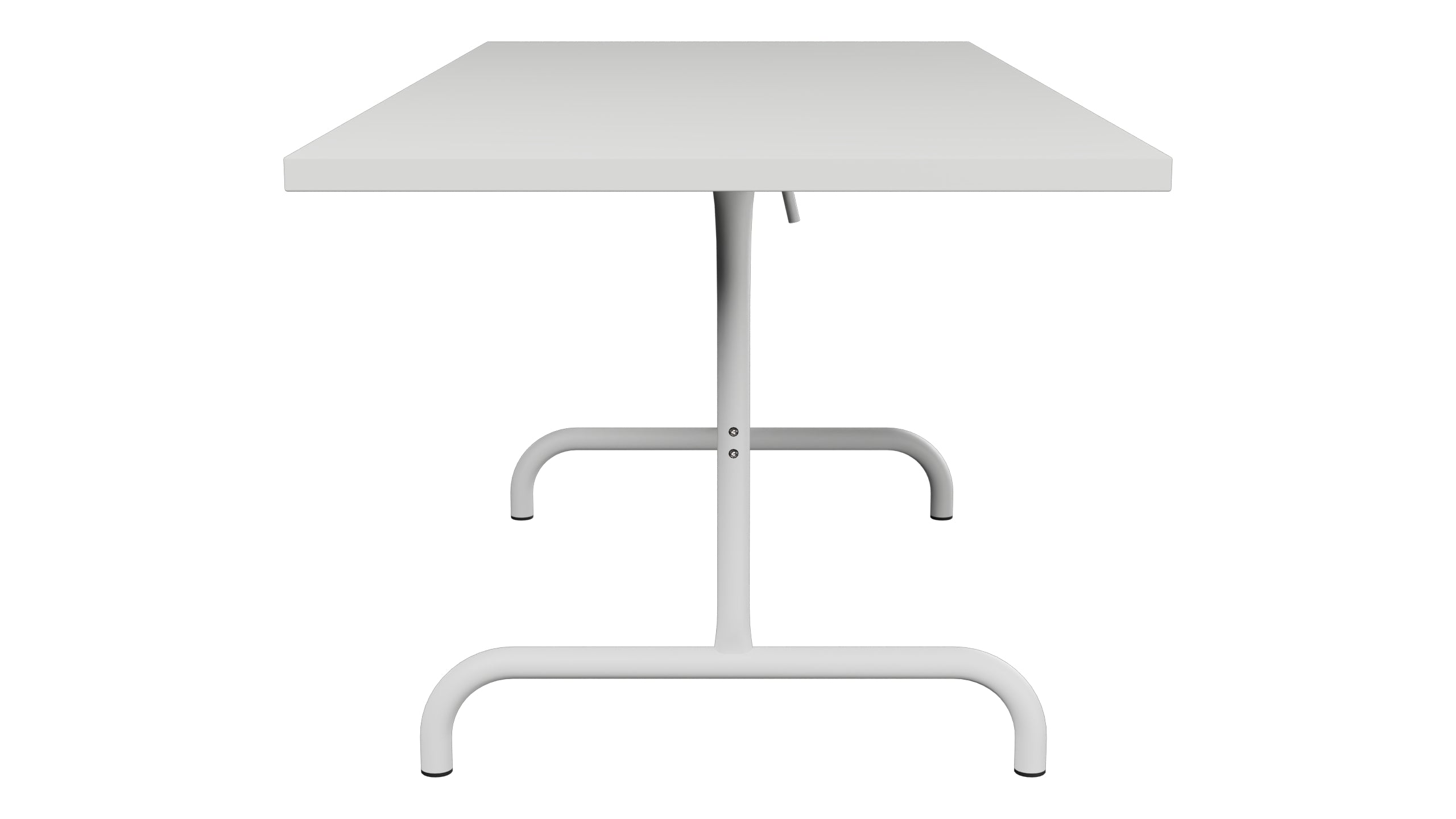 Säntis Metall-Gartentisch 180x80 klappbar in Alusilber präsentiert im Onlineshop von KAQTU Design AG. Gartentisch ist von Schaffner