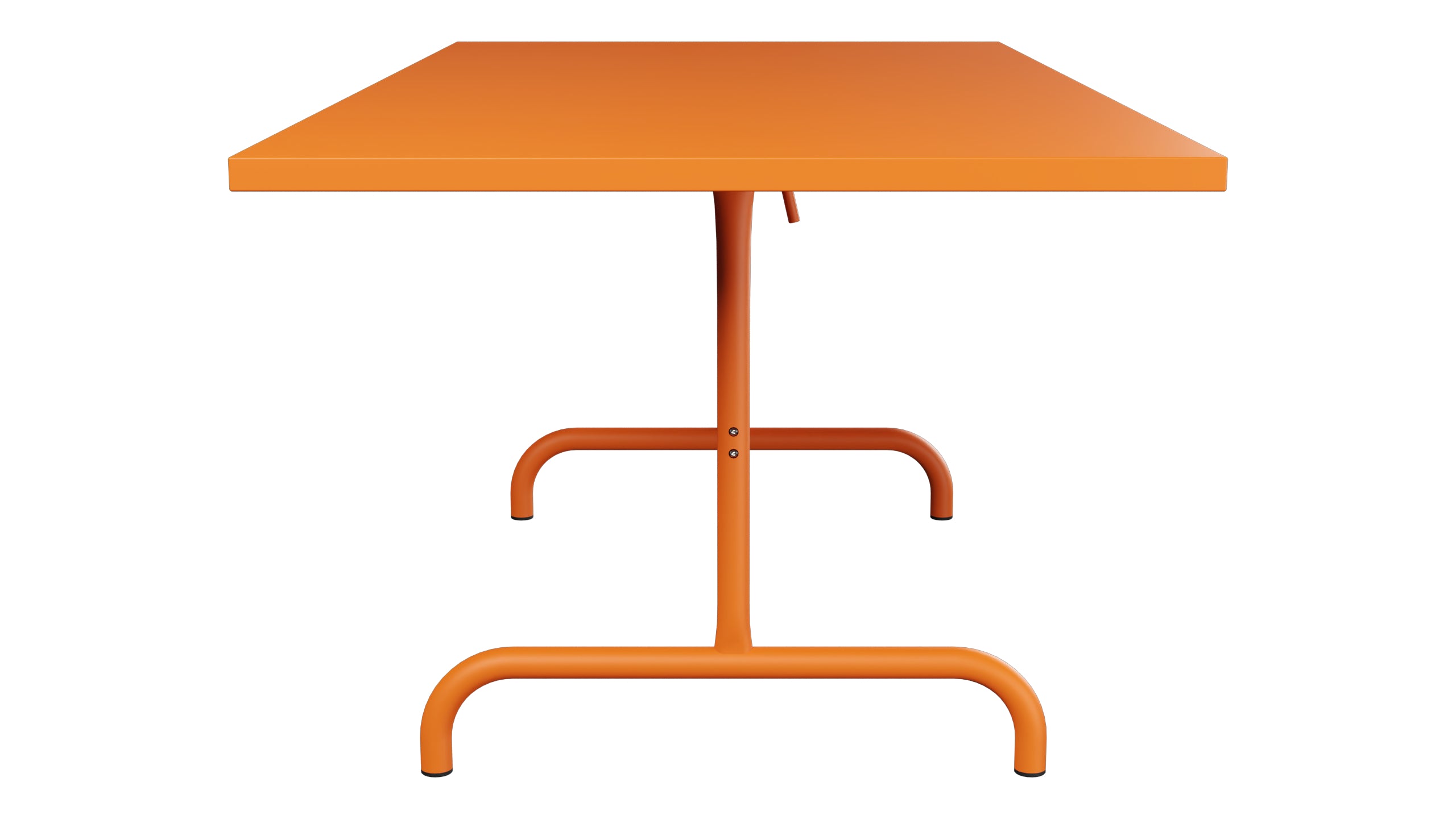 Säntis Metall-Gartentisch 180x90 klappbar in Orange präsentiert im Onlineshop von KAQTU Design AG. Gartentisch ist von Schaffner