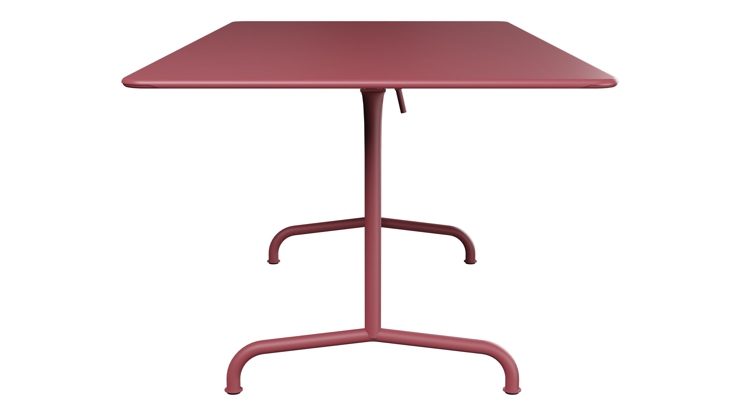 Rigi Metall-Gartentisch 180x90 klappbar in Bordeaux präsentiert im Onlineshop von KAQTU Design AG. Gartentisch ist von Schaffner