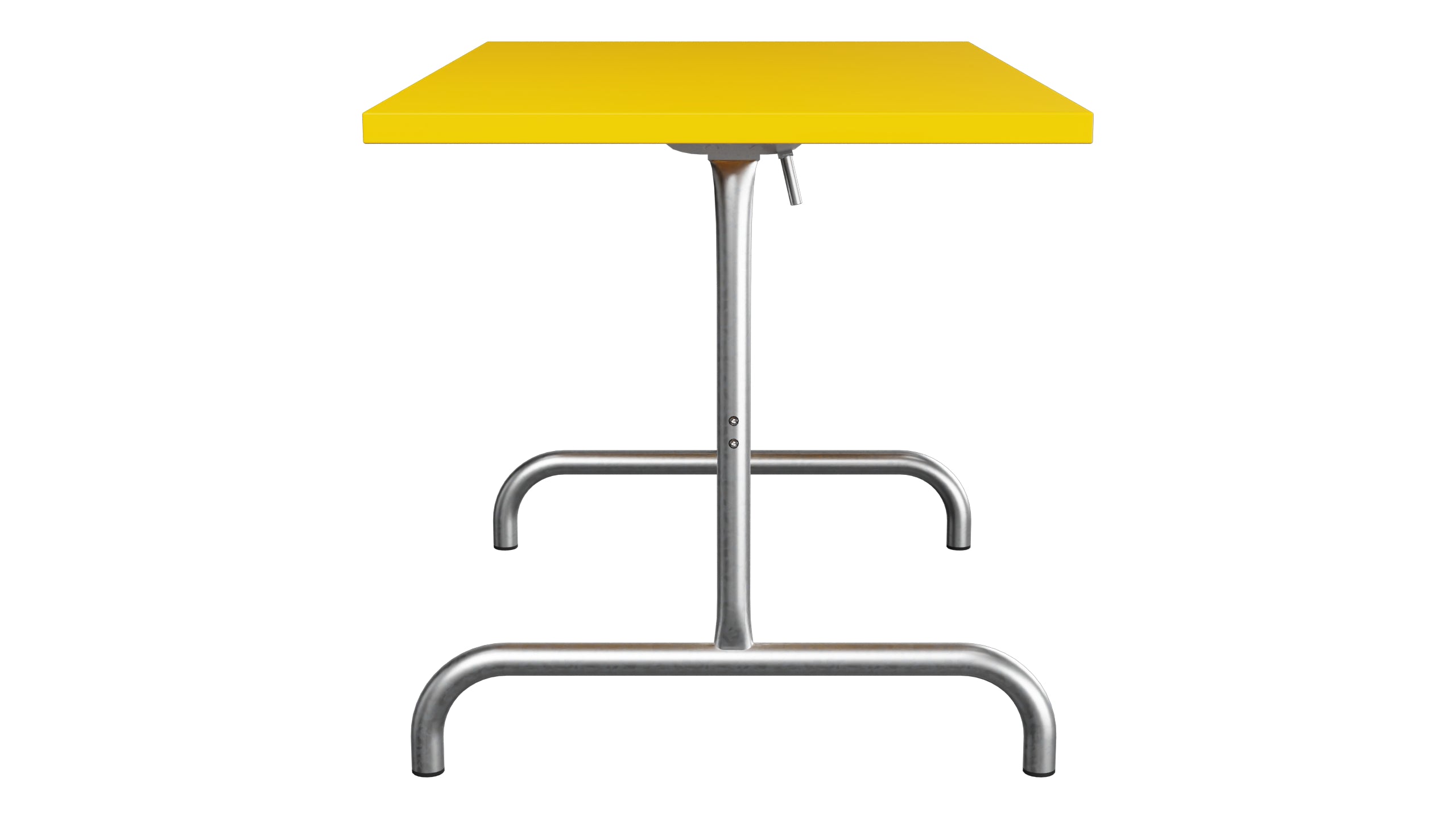 Säntis Metall-Gartentisch 117x70 klappbar in Gelb präsentiert im Onlineshop von KAQTU Design AG. Gartentisch ist von Schaffner
