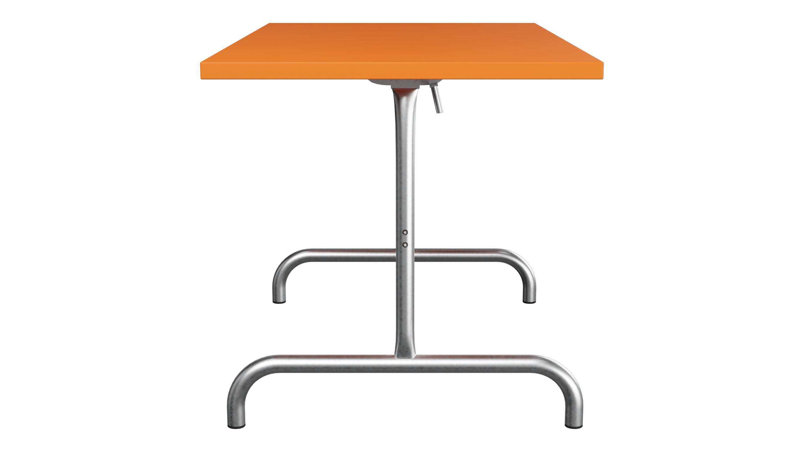 Säntis Metall-Gartentisch 117x70 klappbar in Orange präsentiert im Onlineshop von KAQTU Design AG. Gartentisch ist von Schaffner