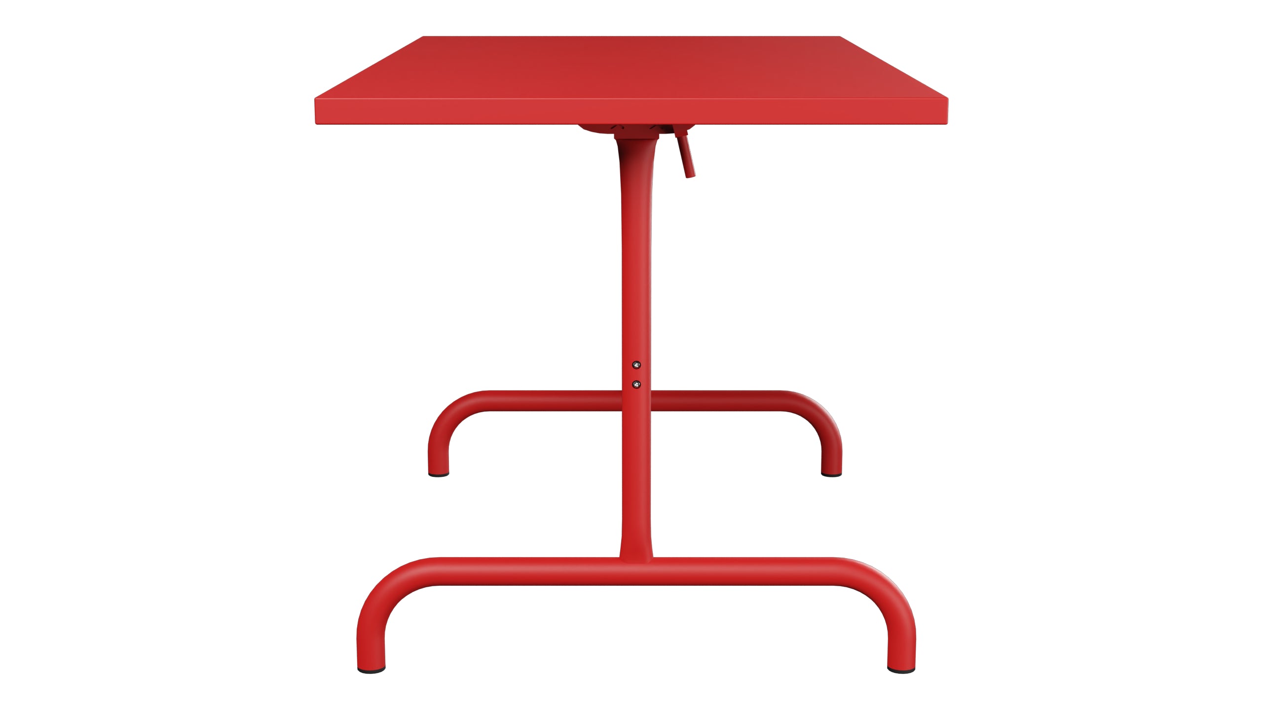 Säntis Metall-Gartentisch 117x70 klappbar in Rot präsentiert im Onlineshop von KAQTU Design AG. Gartentisch ist von Schaffner
