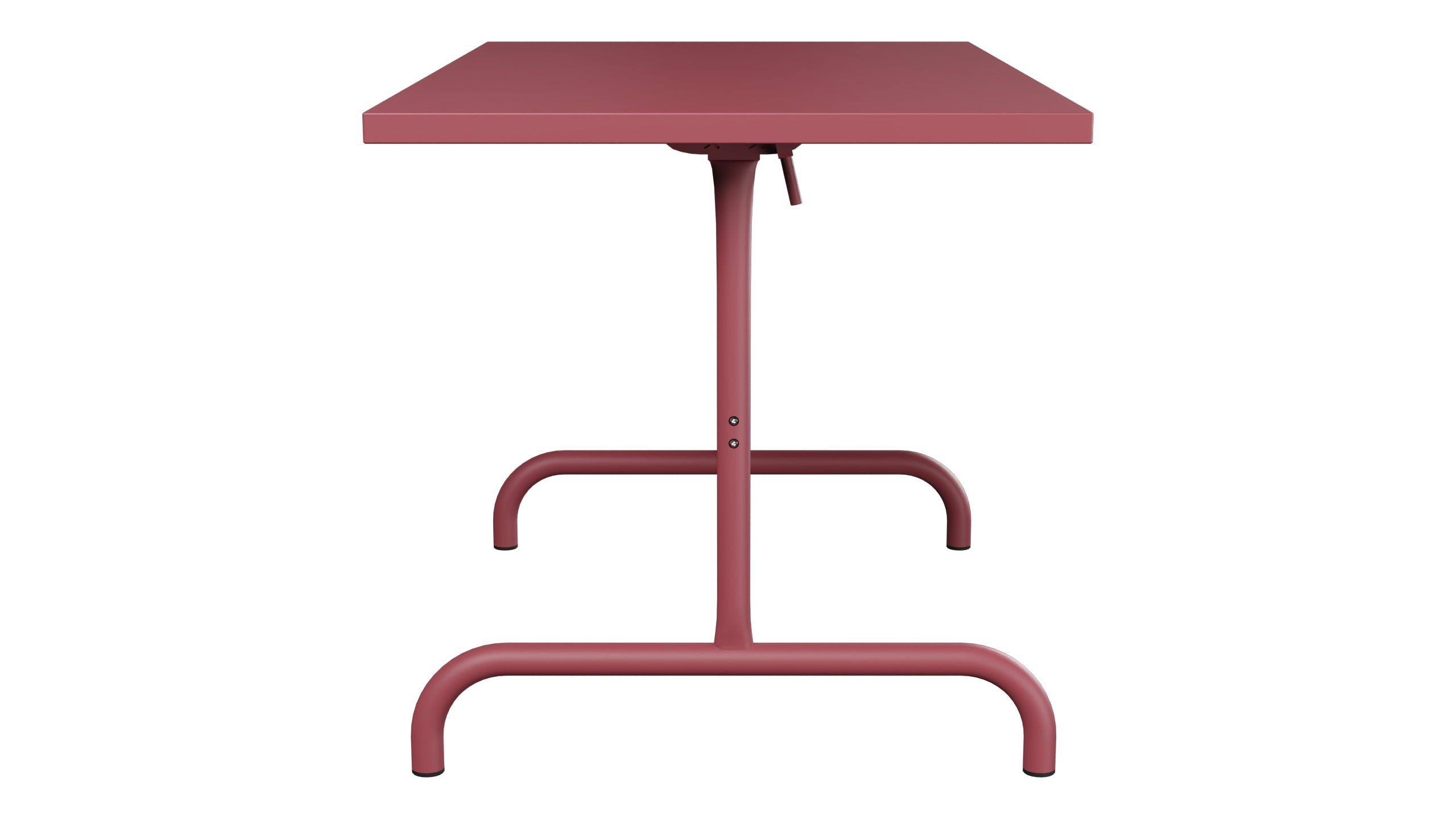 Säntis Metall-Gartentisch 117x70 klappbar in Bordeaux präsentiert im Onlineshop von KAQTU Design AG. Gartentisch ist von Schaffner