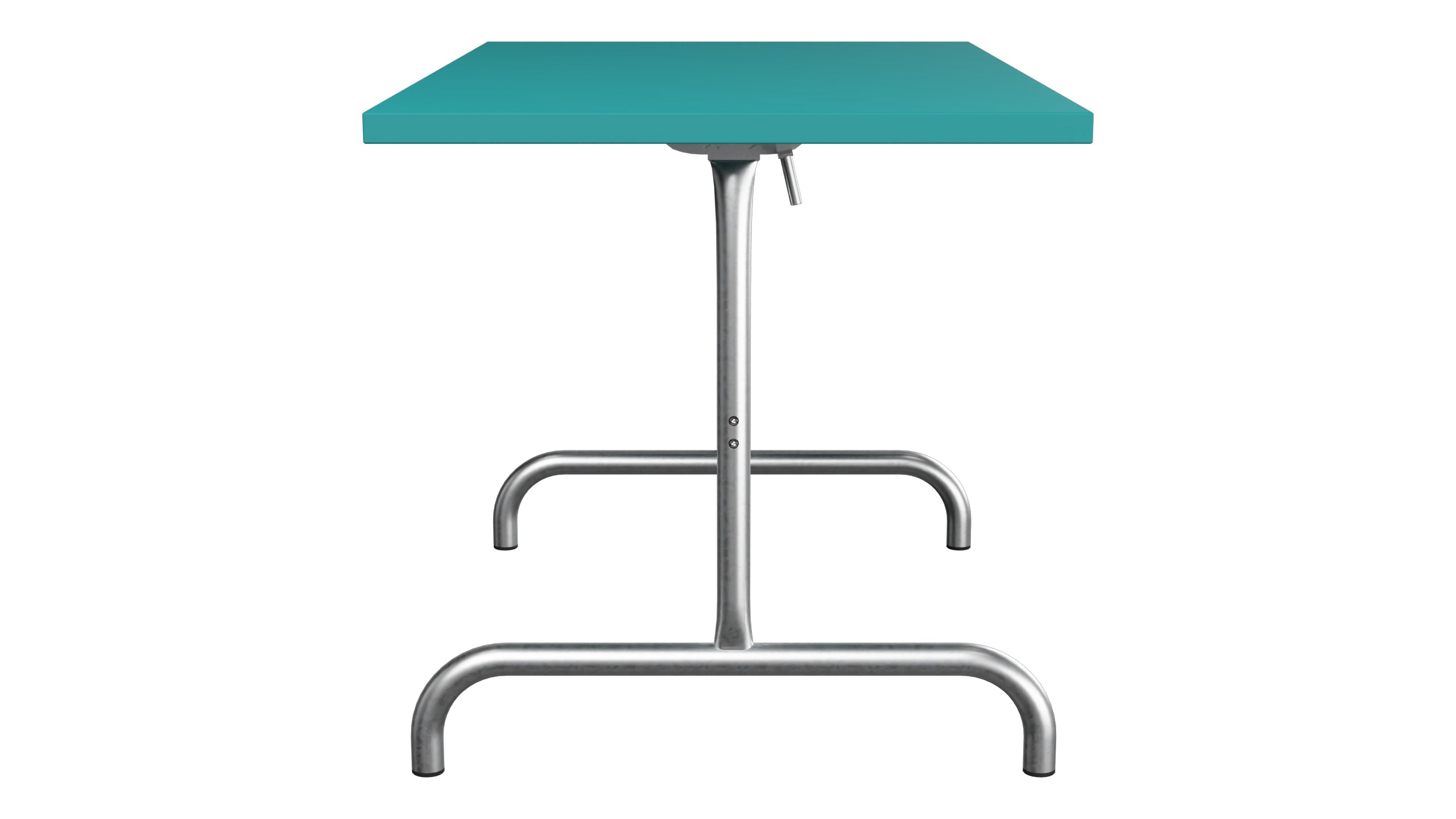 Säntis Metall-Gartentisch 117x70 klappbar in Kaliblau präsentiert im Onlineshop von KAQTU Design AG. Gartentisch ist von Schaffner