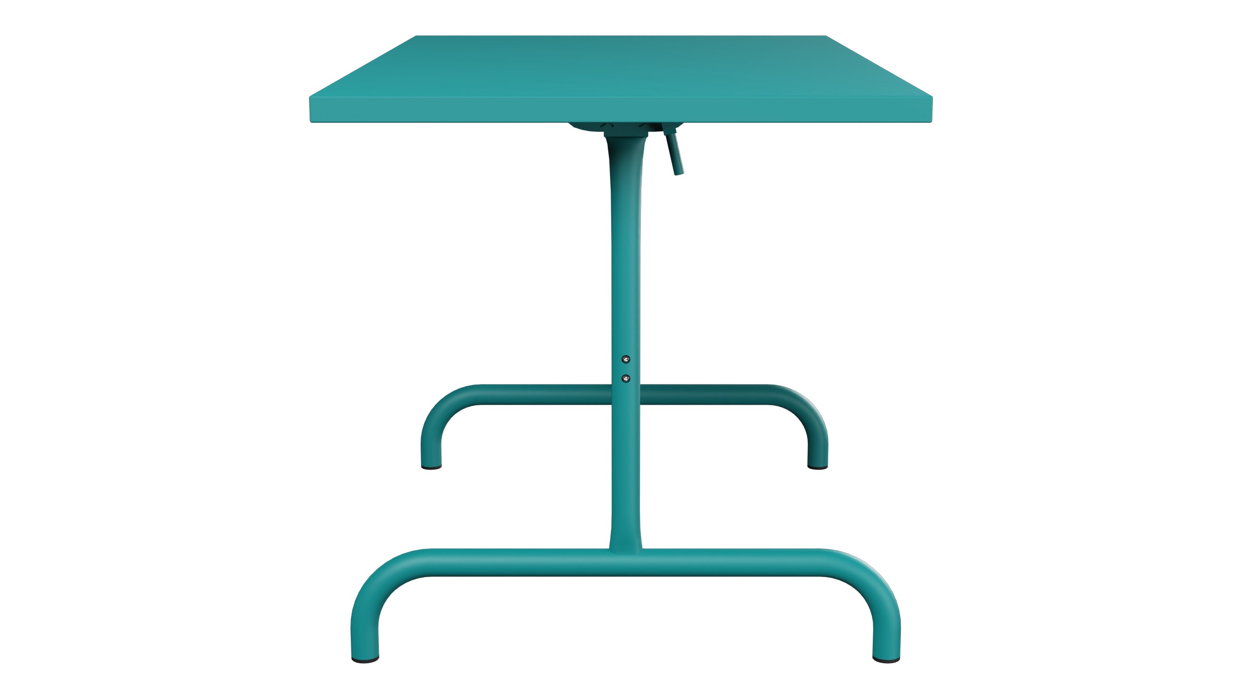 Säntis Metall-Gartentisch 117x70 klappbar in Kaliblau präsentiert im Onlineshop von KAQTU Design AG. Gartentisch ist von Schaffner