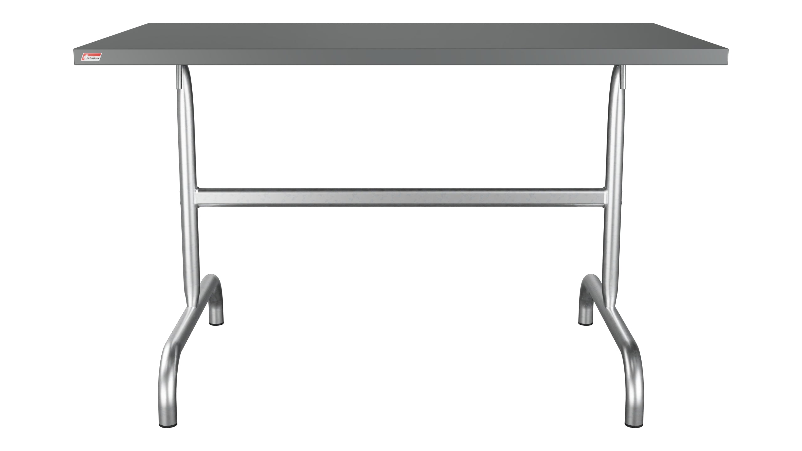 Säntis Metall-Gartentisch 117x70 klappbar in Graphit präsentiert im Onlineshop von KAQTU Design AG. Gartentisch ist von Schaffner