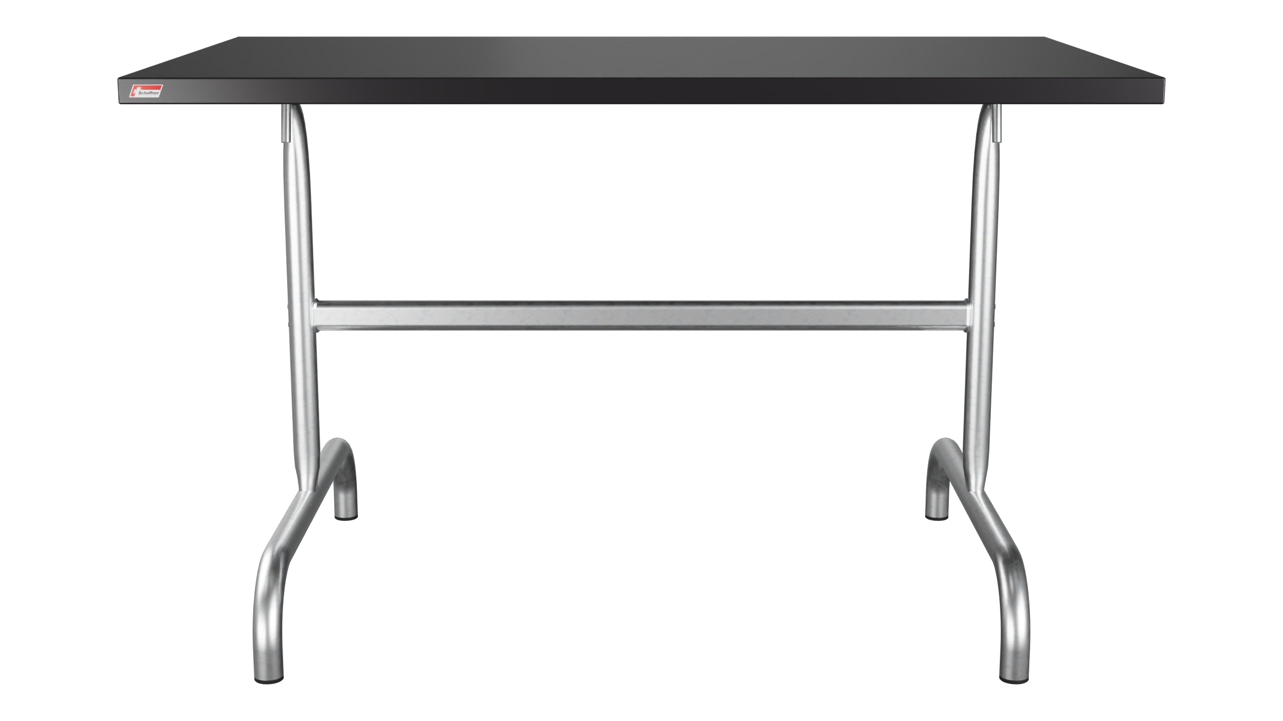 Säntis Metall-Gartentisch 117x70 klappbar in Schwarz präsentiert im Onlineshop von KAQTU Design AG. Gartentisch ist von Schaffner
