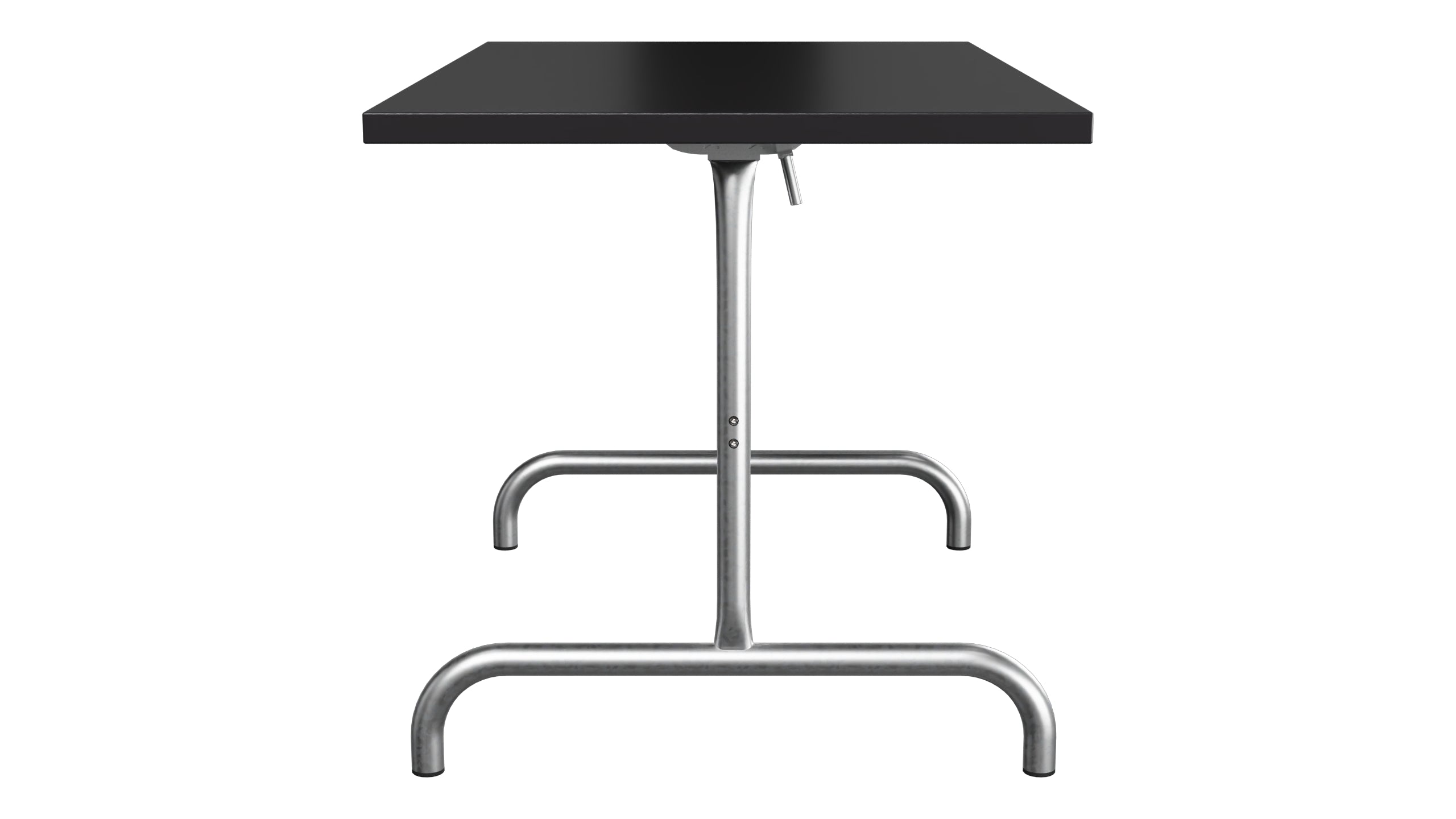 Säntis Metall-Gartentisch 117x70 klappbar in Schwarz präsentiert im Onlineshop von KAQTU Design AG. Gartentisch ist von Schaffner