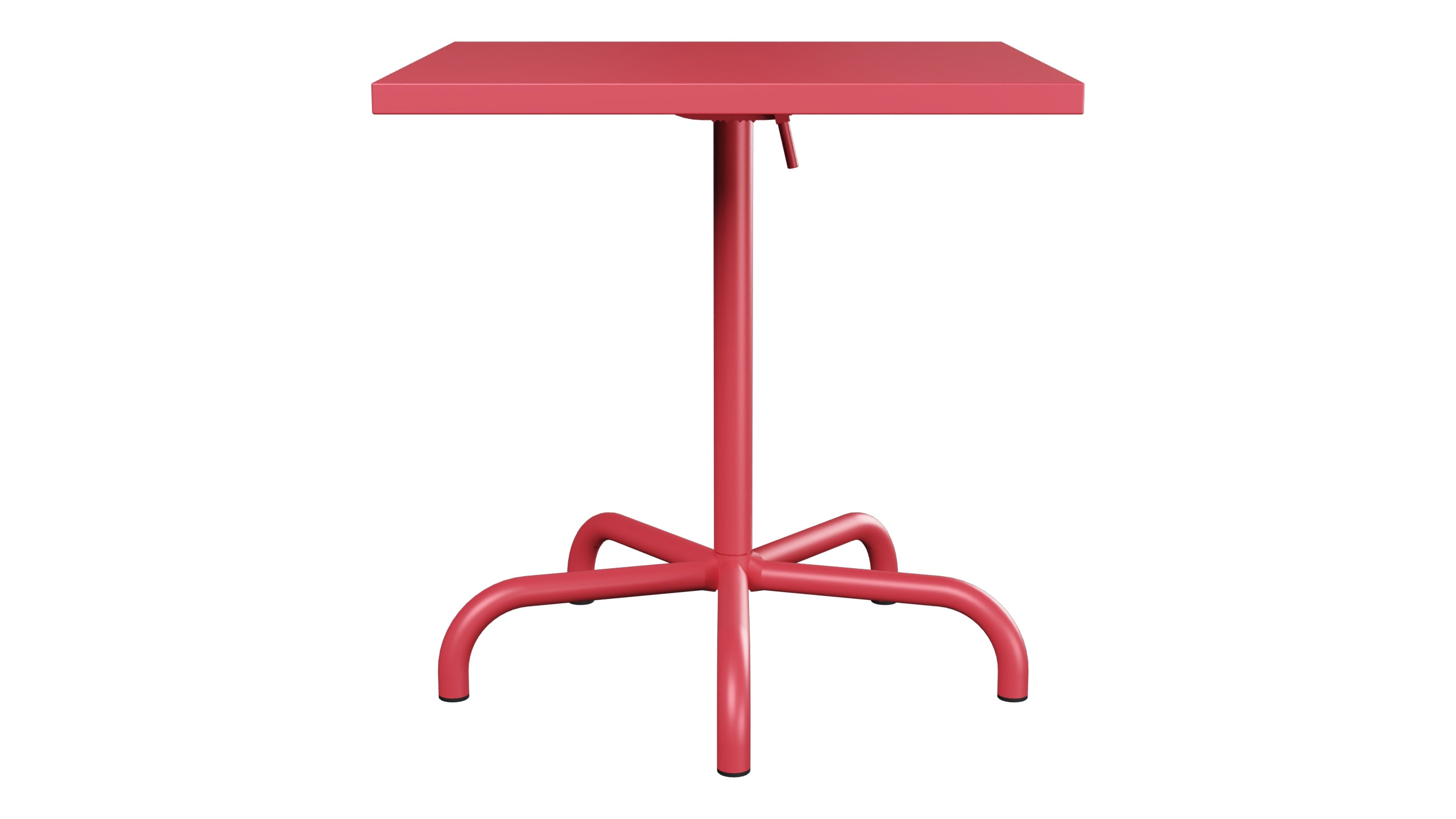 Säntis Metall-Gartentisch 70x70 klappbar in Ahornrot präsentiert im Onlineshop von KAQTU Design AG. Gartentisch ist von Schaffner