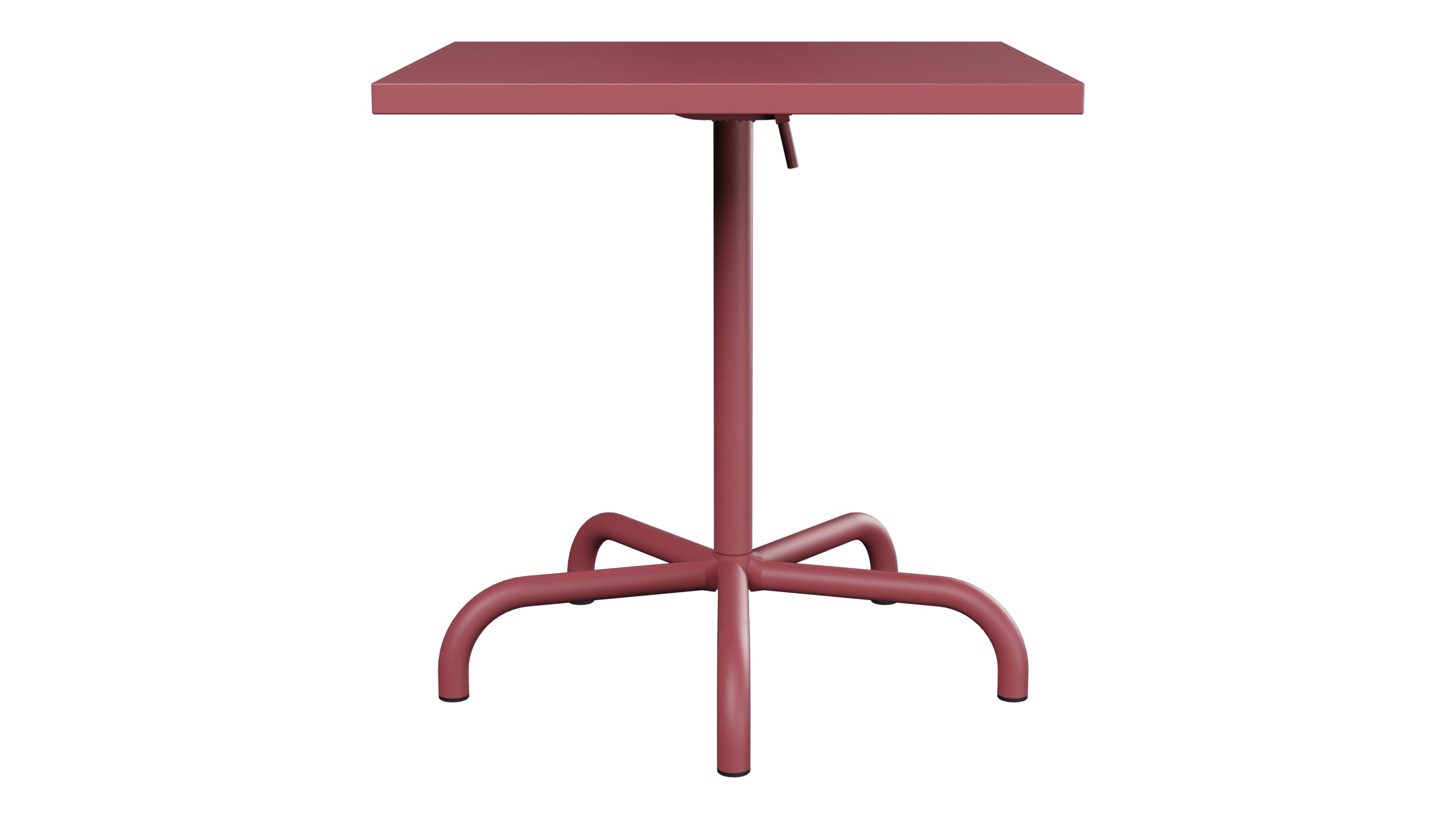 Säntis Metall-Gartentisch 70x70 klappbar in Bordeaux präsentiert im Onlineshop von KAQTU Design AG. Gartentisch ist von Schaffner