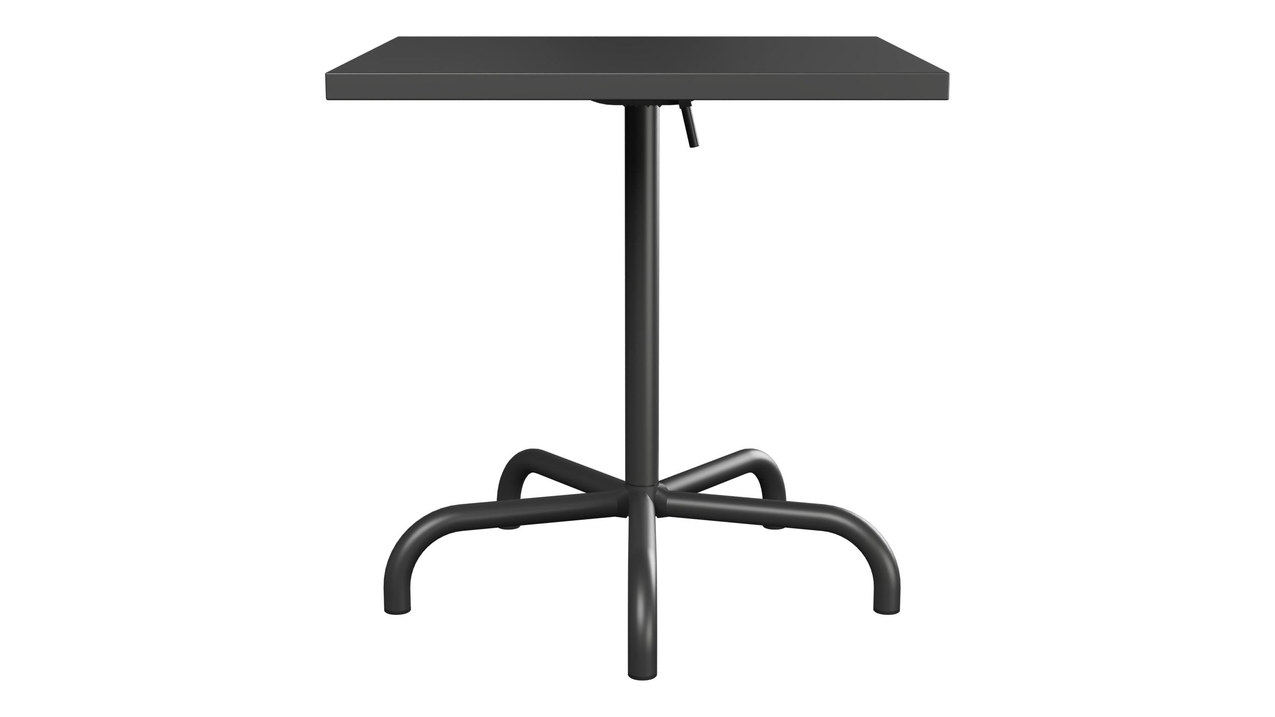 Säntis Metall-Gartentisch 70x70 klappbar in Anthrazit präsentiert im Onlineshop von KAQTU Design AG. Gartentisch ist von Schaffner