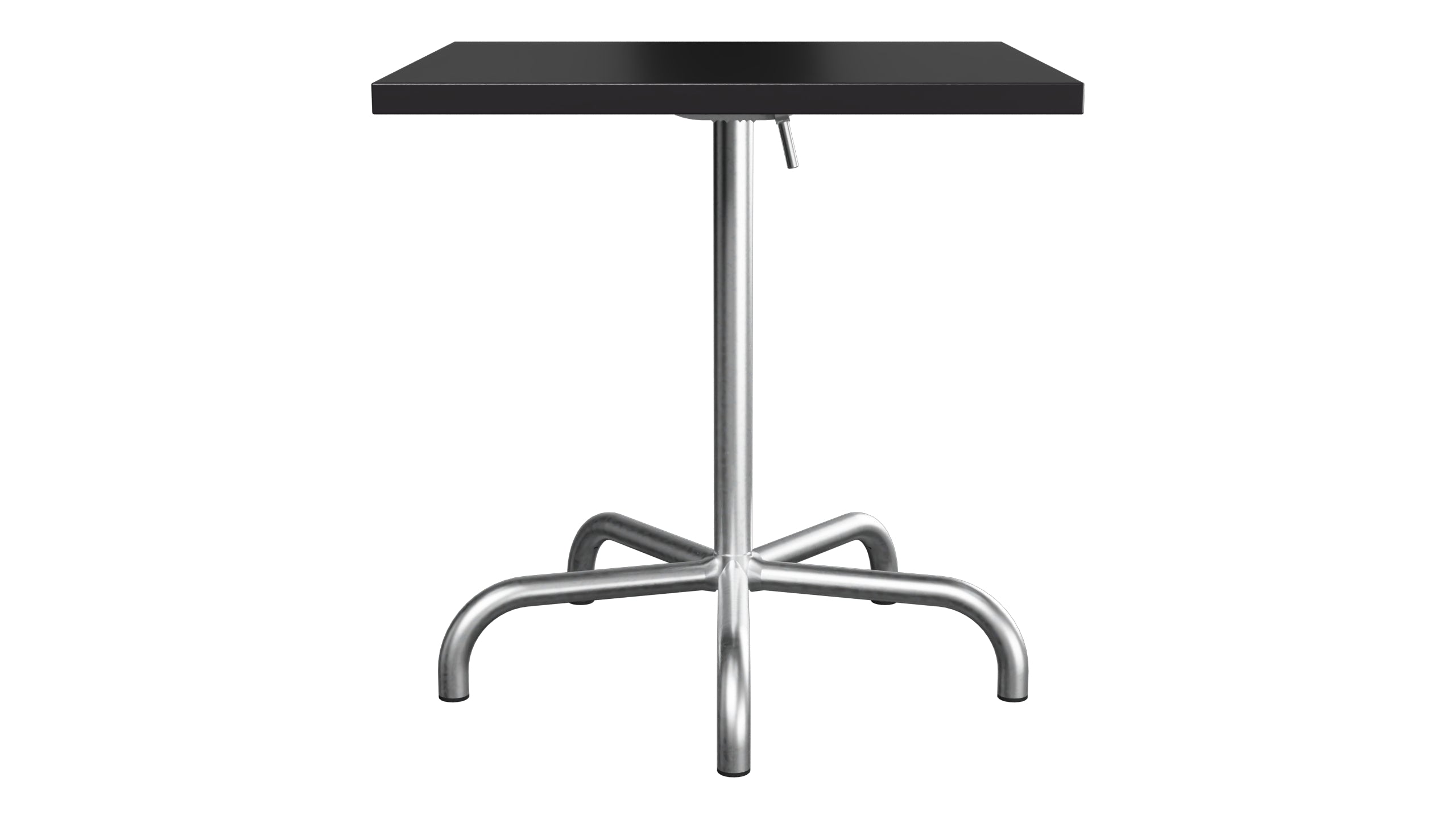 Säntis Metall-Gartentisch 70x70 klappbar in Schwarz präsentiert im Onlineshop von KAQTU Design AG. Gartentisch ist von Schaffner