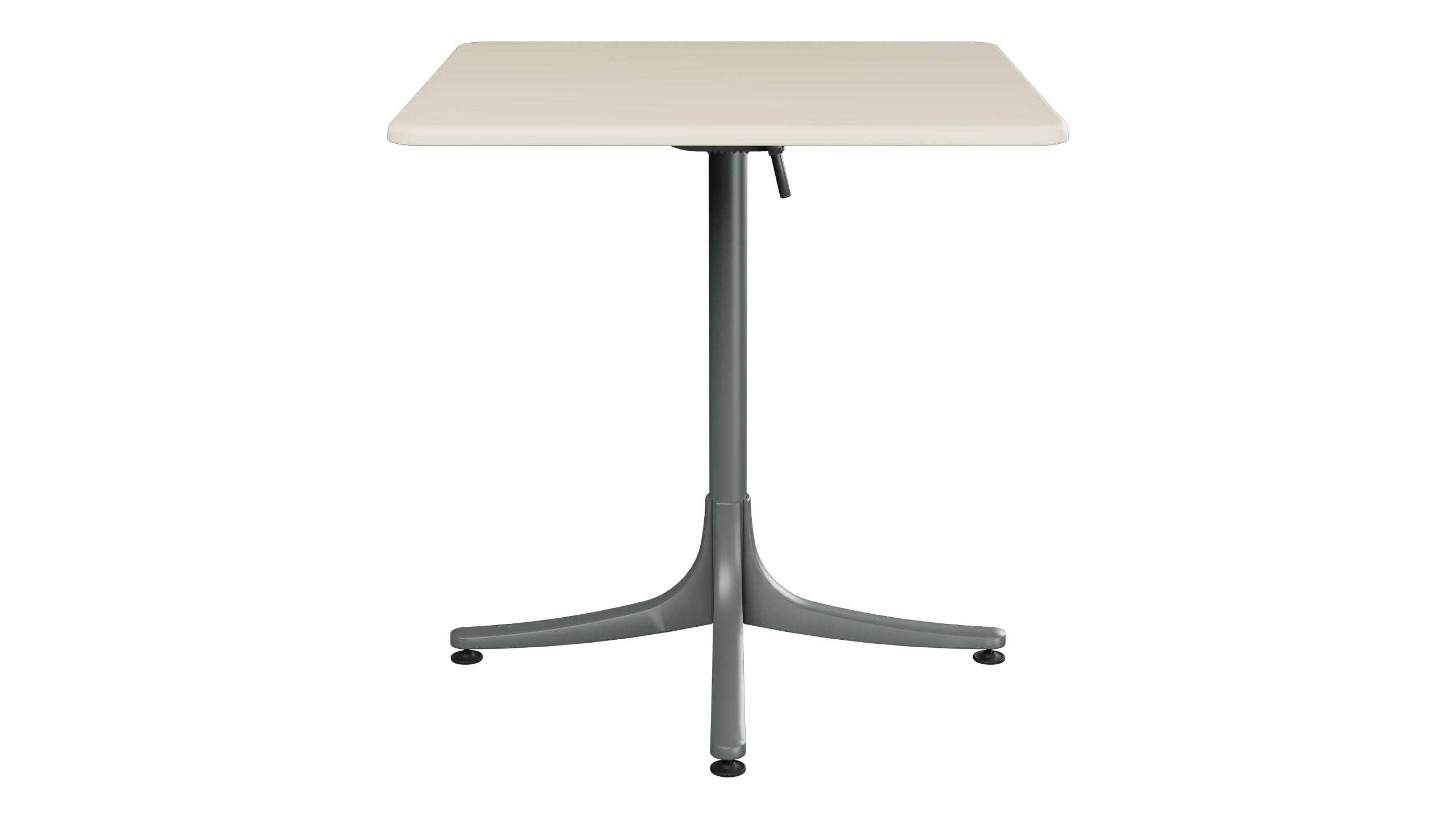 Schaffhausen Glasfaser-Gartentisch 70x70 klappbar in Pastellsand präsentiert im Onlineshop von KAQTU Design AG. Gartentisch ist von Schaffner