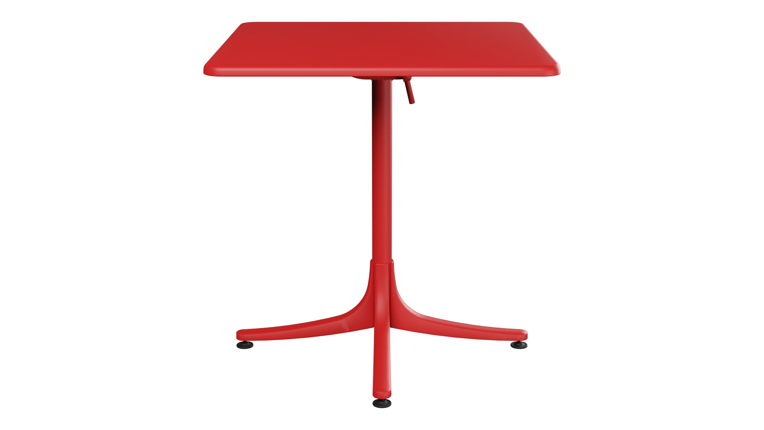 Schaffhausen Glasfaser-Gartentisch 70x70 klappbar in Rot präsentiert im Onlineshop von KAQTU Design AG. Gartentisch ist von Schaffner