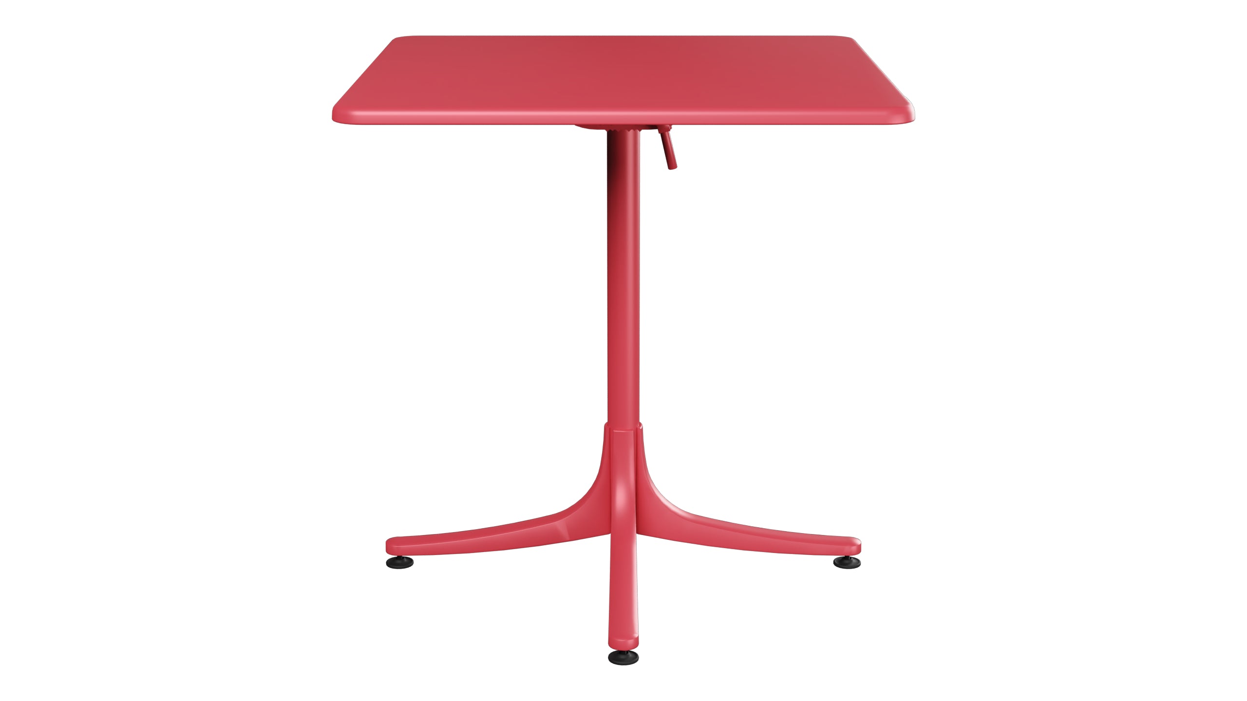 Schaffhausen Glasfaser-Gartentisch 70x70 klappbar in Ahornrot präsentiert im Onlineshop von KAQTU Design AG. Gartentisch ist von Schaffner