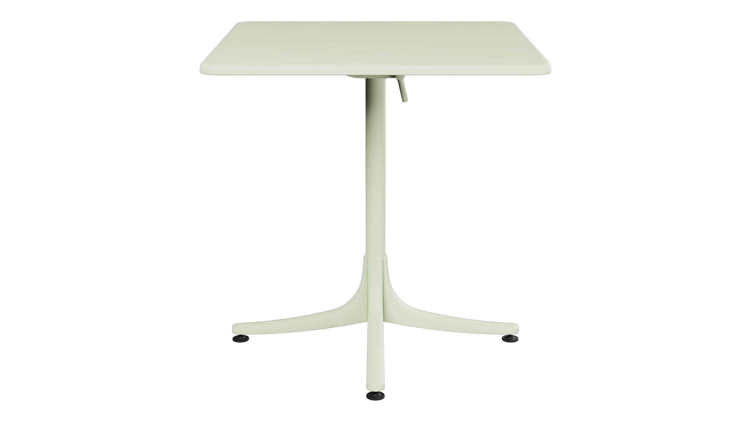 Schaffhausen Glasfaser-Gartentisch 70x70 klappbar in Pastellgrün präsentiert im Onlineshop von KAQTU Design AG. Gartentisch ist von Schaffner